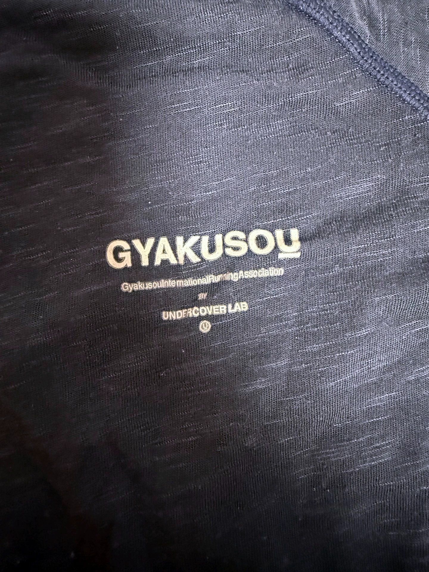 Nike Nike GYAKUSOU Takahashi Rare Running Tee 3M Reflect Navy S Size US S / EU 44-46 / 1 - 4 Thumbnail