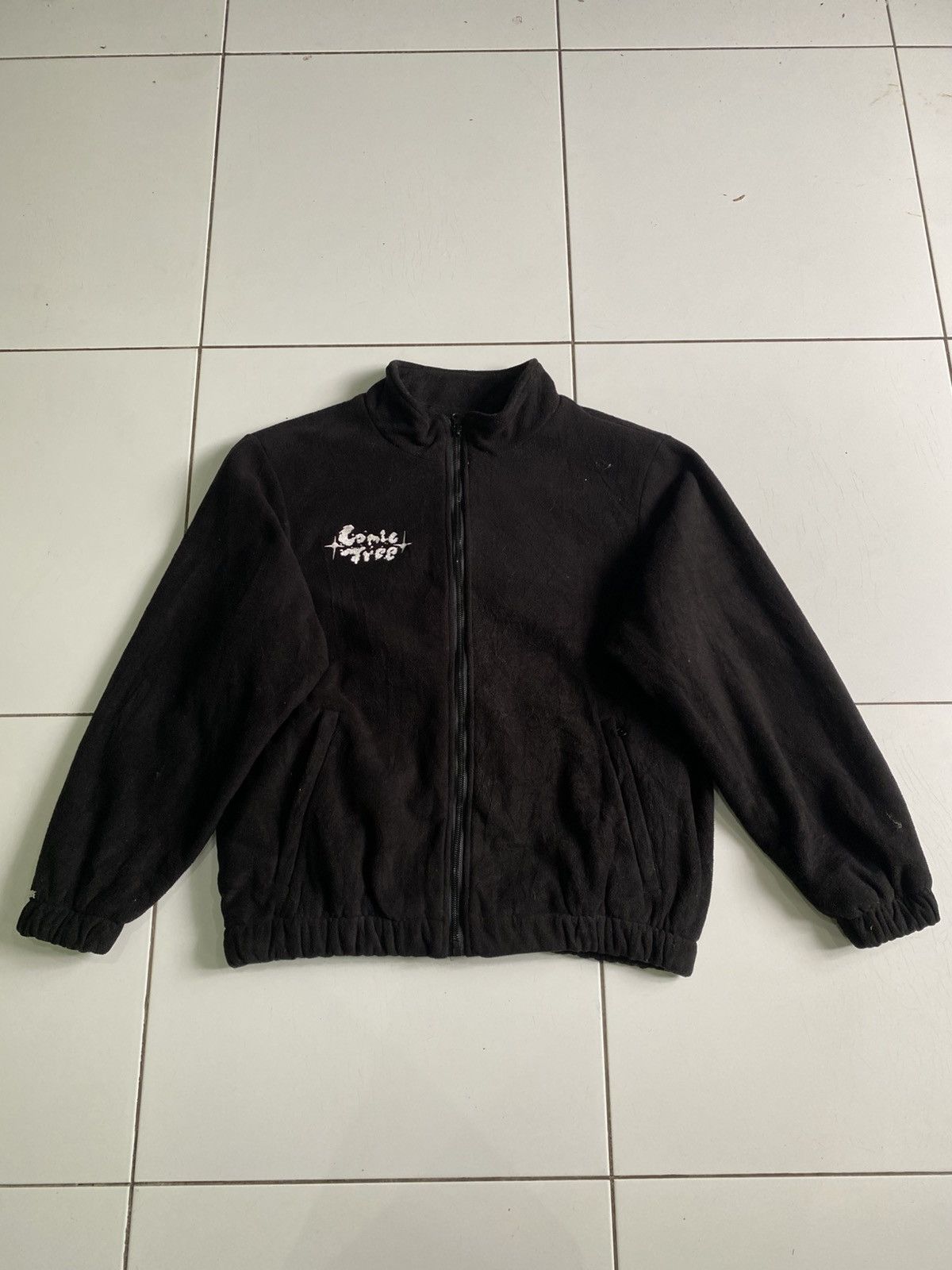 Japanese Brand × Other Comictree graphic Logo night light fleece Zipup Black Jacket Size US L / EU 52-54 / 3 - 2 Thumbnail