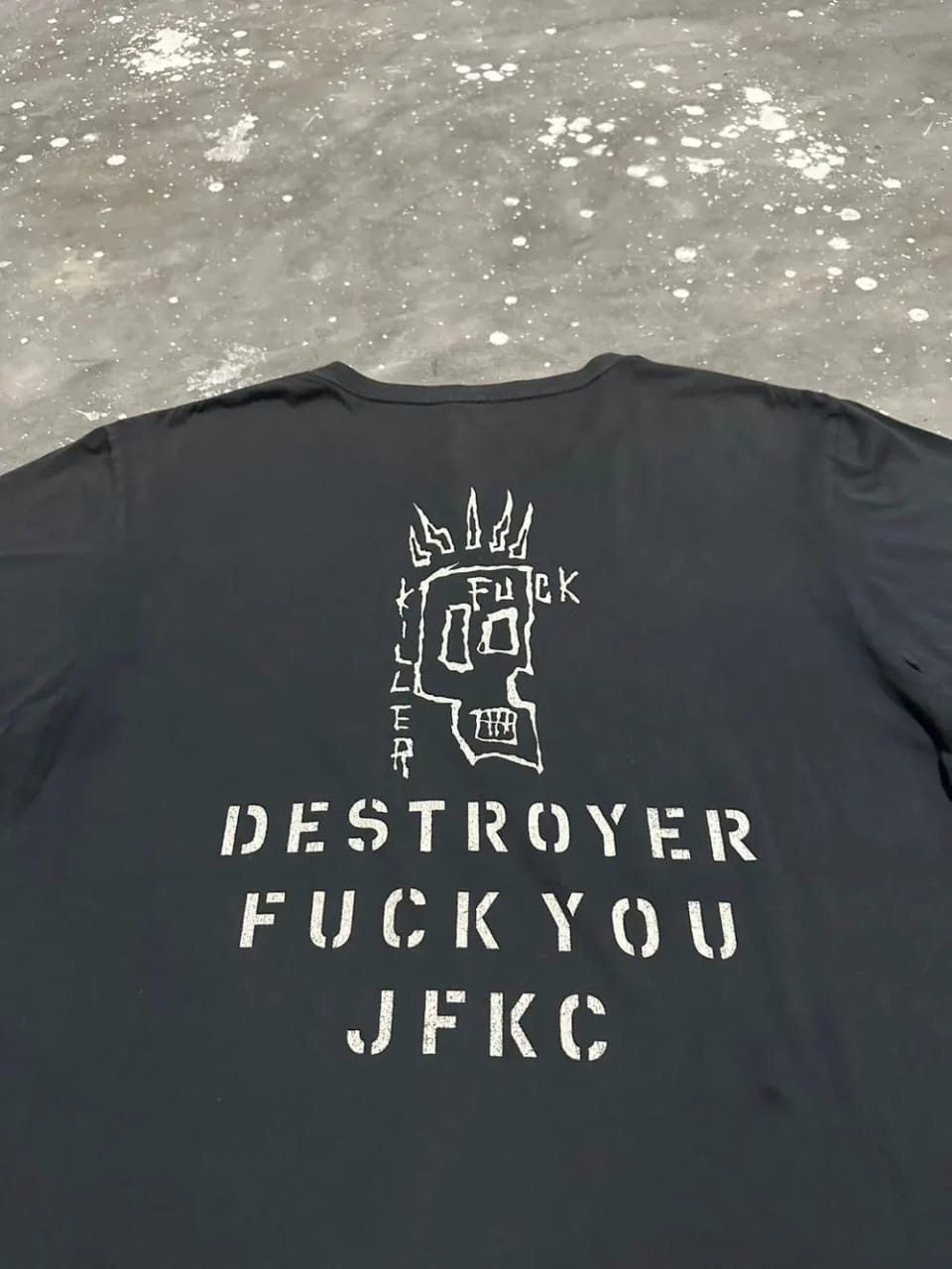 Wacko Maria Wacko Maria Destroyer Fuck You Jfkc Killer Fuck T-shirt Size US M / EU 48-50 / 2 - 1 Thumbnail