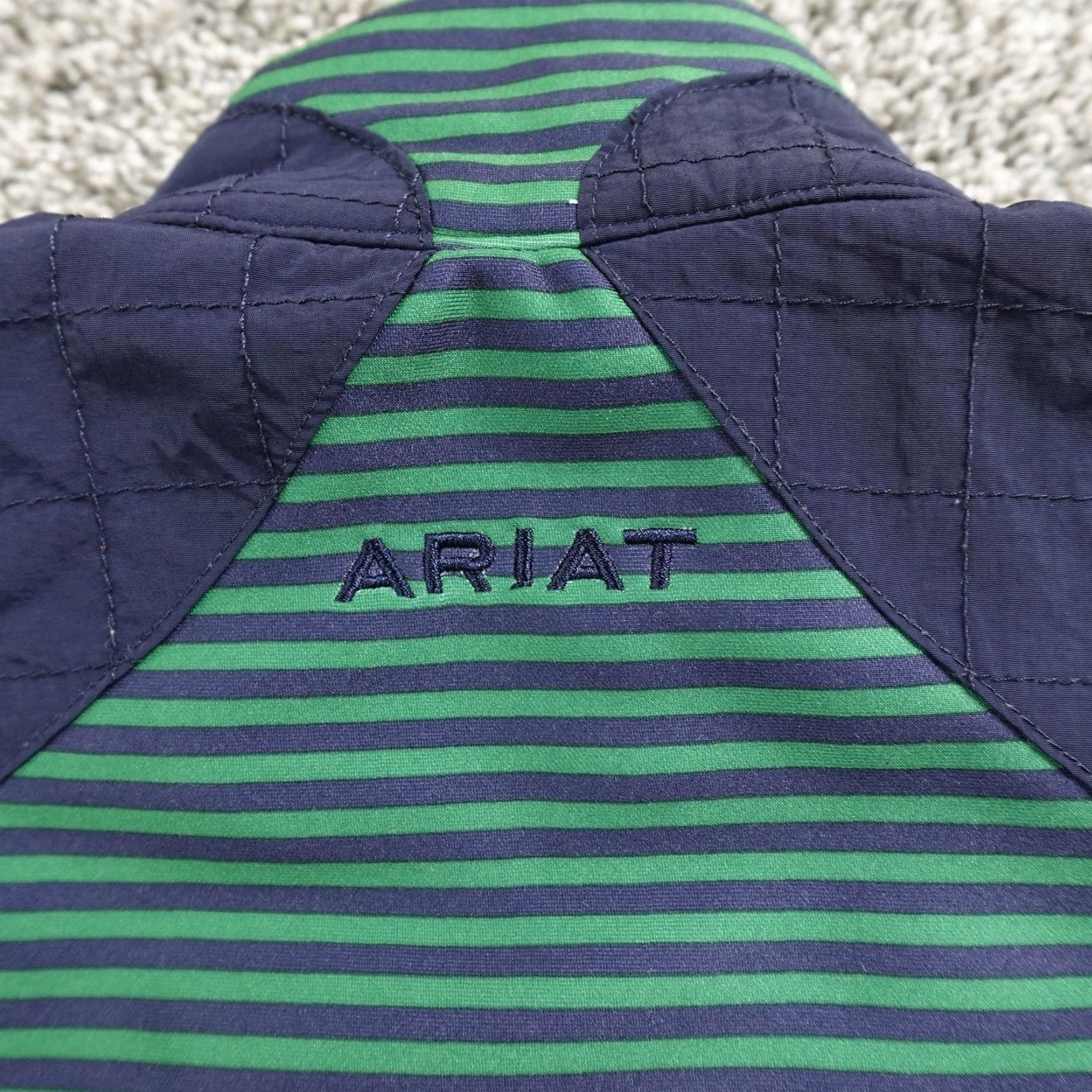 Ariat Ariat Pullover Womens XS Green 1/4 Zip Mock Neck Riding Top Performance Shirt Long Sleeve Size XS / US 0-2 / IT 36-38 - 7 Thumbnail