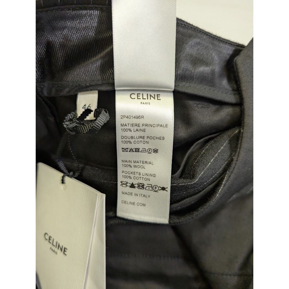 Celine o1rshd1 Dress Pants in Black/White Size US 30 / EU 46 - 16 Thumbnail