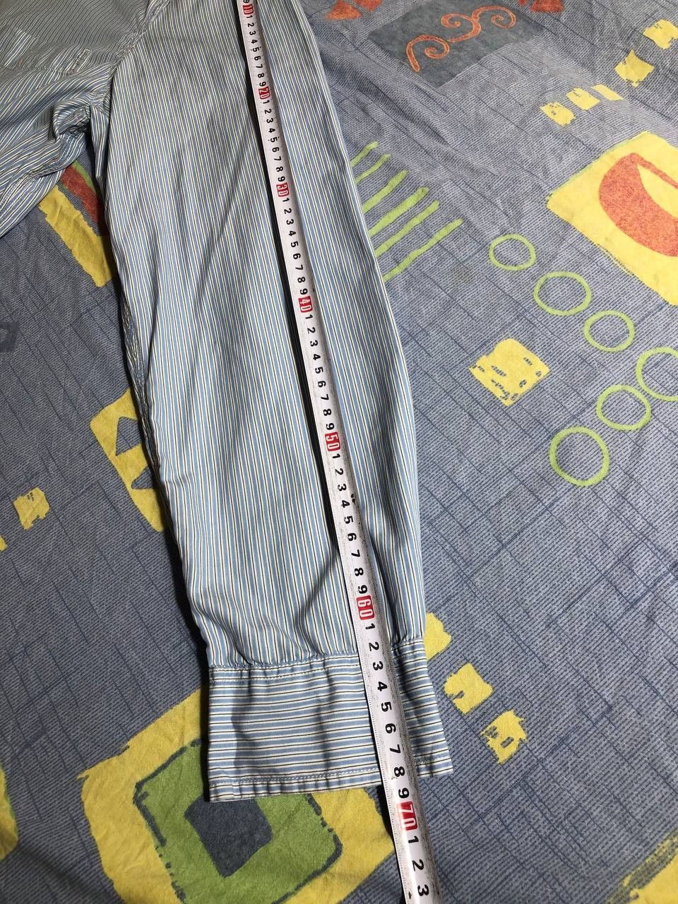 Polo Ralph Lauren × Ralph Lauren × Vintage Polo Ralph Lauren Vintage Mens Long Sleeve Striped Shirt Size US XL / EU 56 / 4 - 17 Thumbnail
