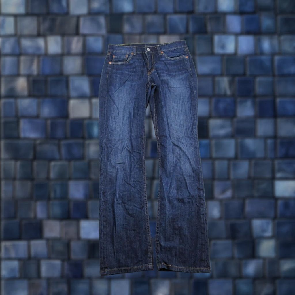 Levi's Levi's 514 Jeans Mens Size 29x30 Blue Denim Straight Leg 5-Pocket Regular Rise Medium Wash - Size US 29 - 1 Thumbnail