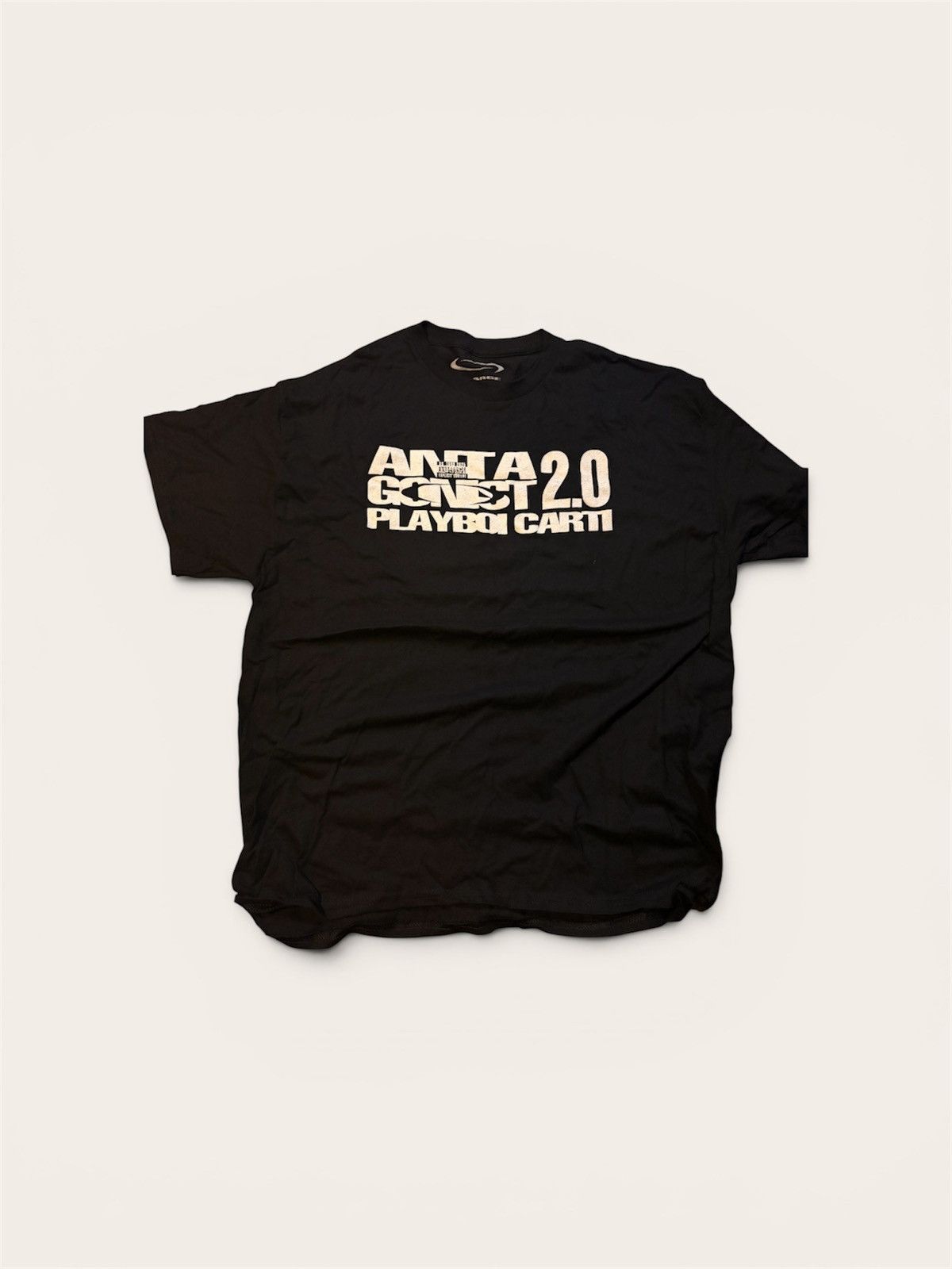 Playboi Carti Playboi Carti Antagonist 2.0 Merch T-Shirt in White 