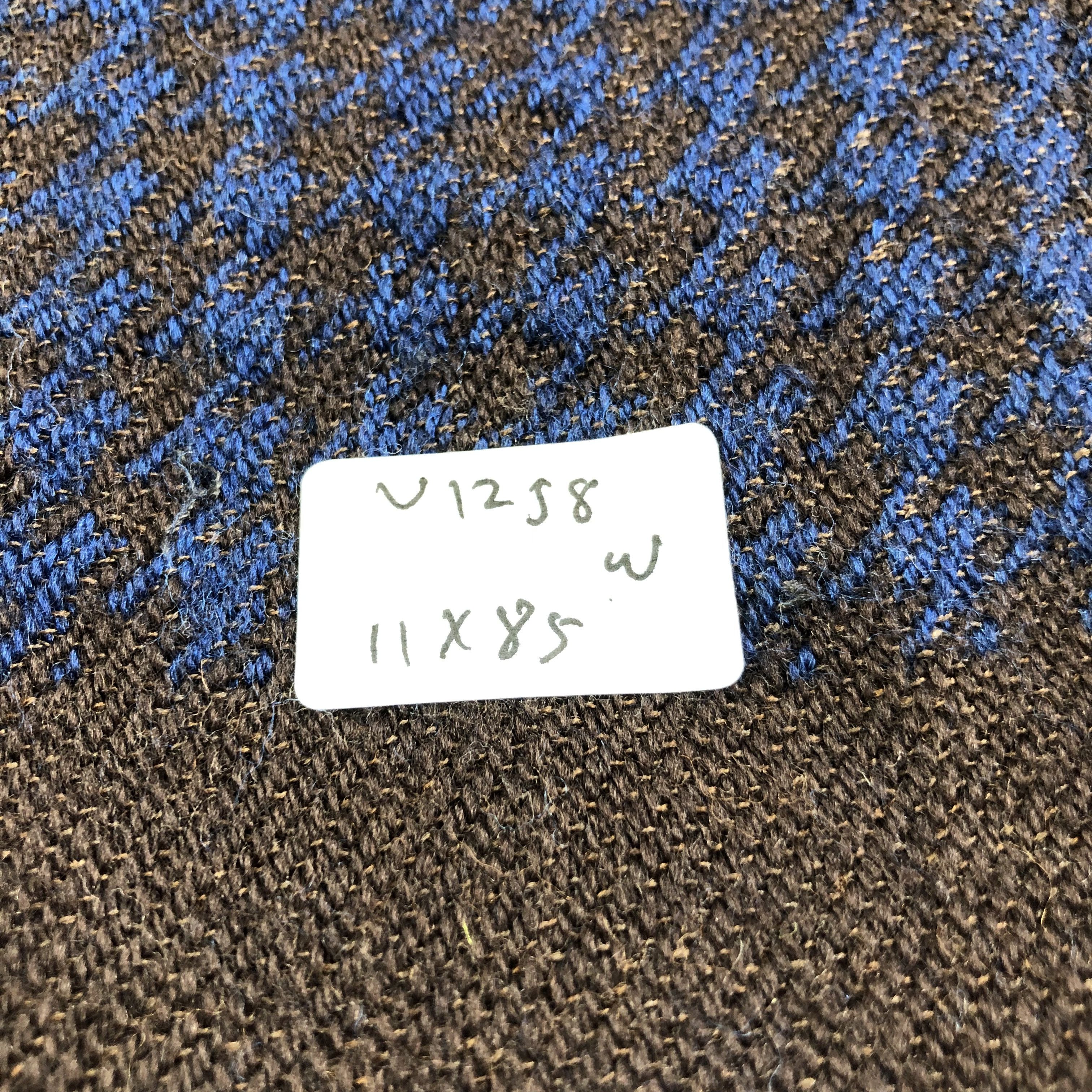 Vintage Luxury Houndstooth Made in Italy Wool Scarf Muffler V1258 Size ONE SIZE - 9 Thumbnail