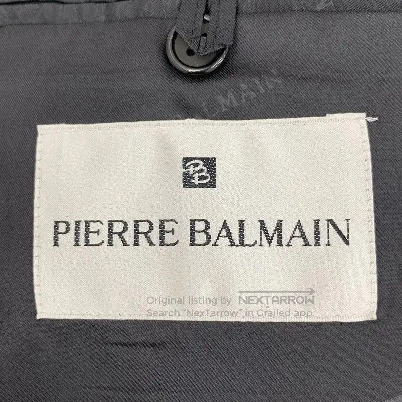 Balmain Balmain Black Wool Men's Outerwear Jacket . Size US S / EU 44-46 / 1 - 6 Thumbnail