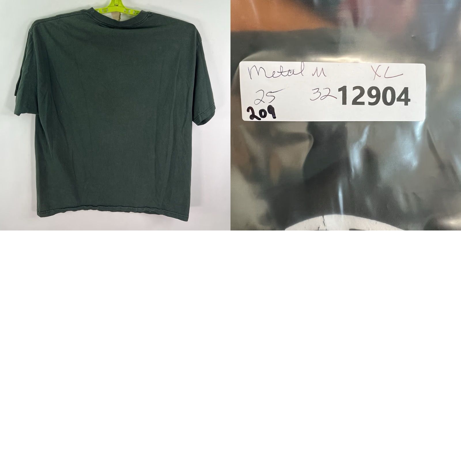 Metal Mulisha VINTAGE Metal Mulisha Skull T-Shirt Mens XL OD Green Crew Neck Short Sleeve Graphic Print 50" Chest Mens Size US XL / EU 56 / 4 - 8 Thumbnail