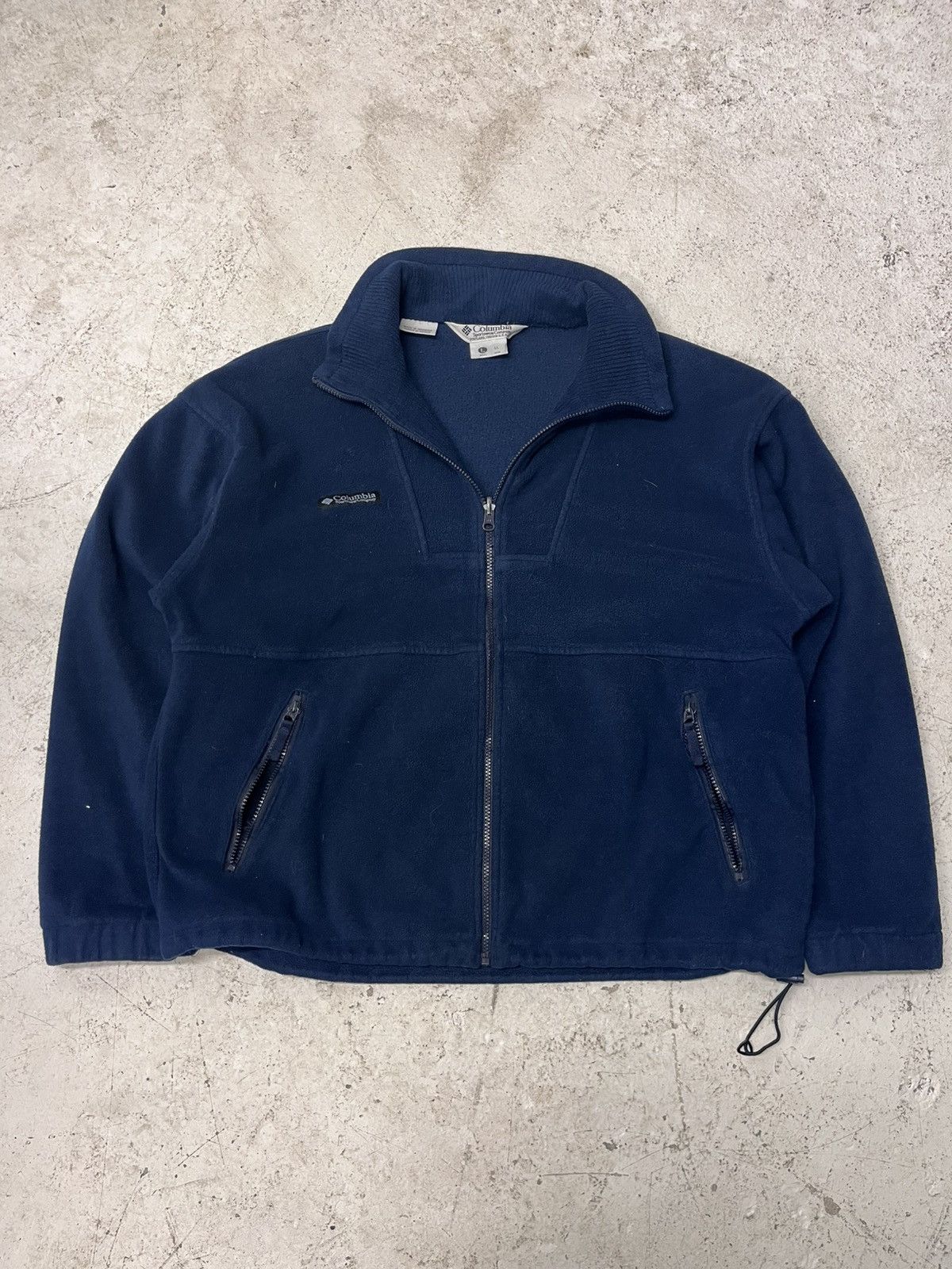 Columbia Vintage navy blue columbia fleece jacket Size US L / EU 52-54 / 3 - 2 Thumbnail