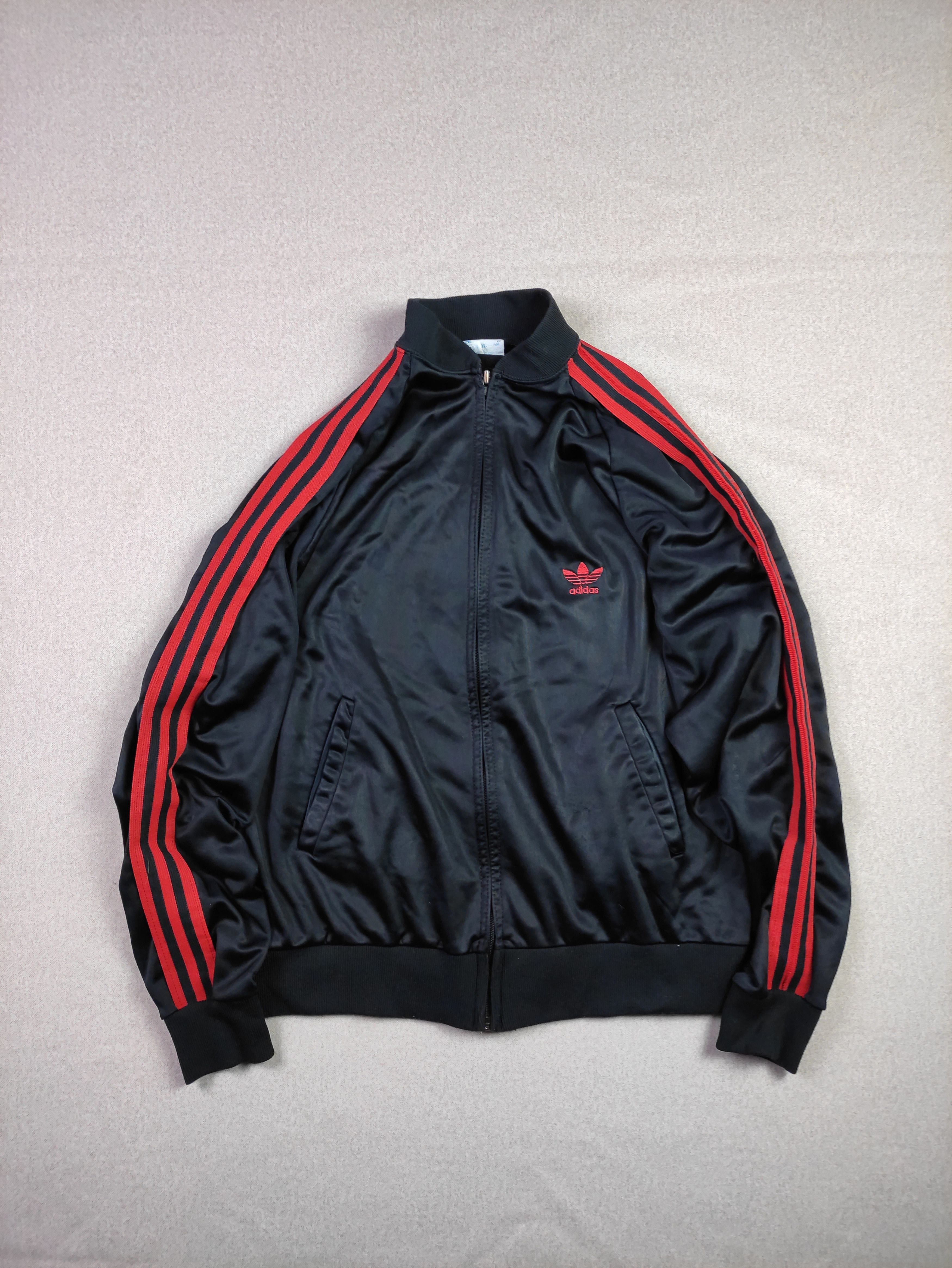 Adidas Vintage 80s Adidas ATP Track Top Sweater Zip Up Keyrolan