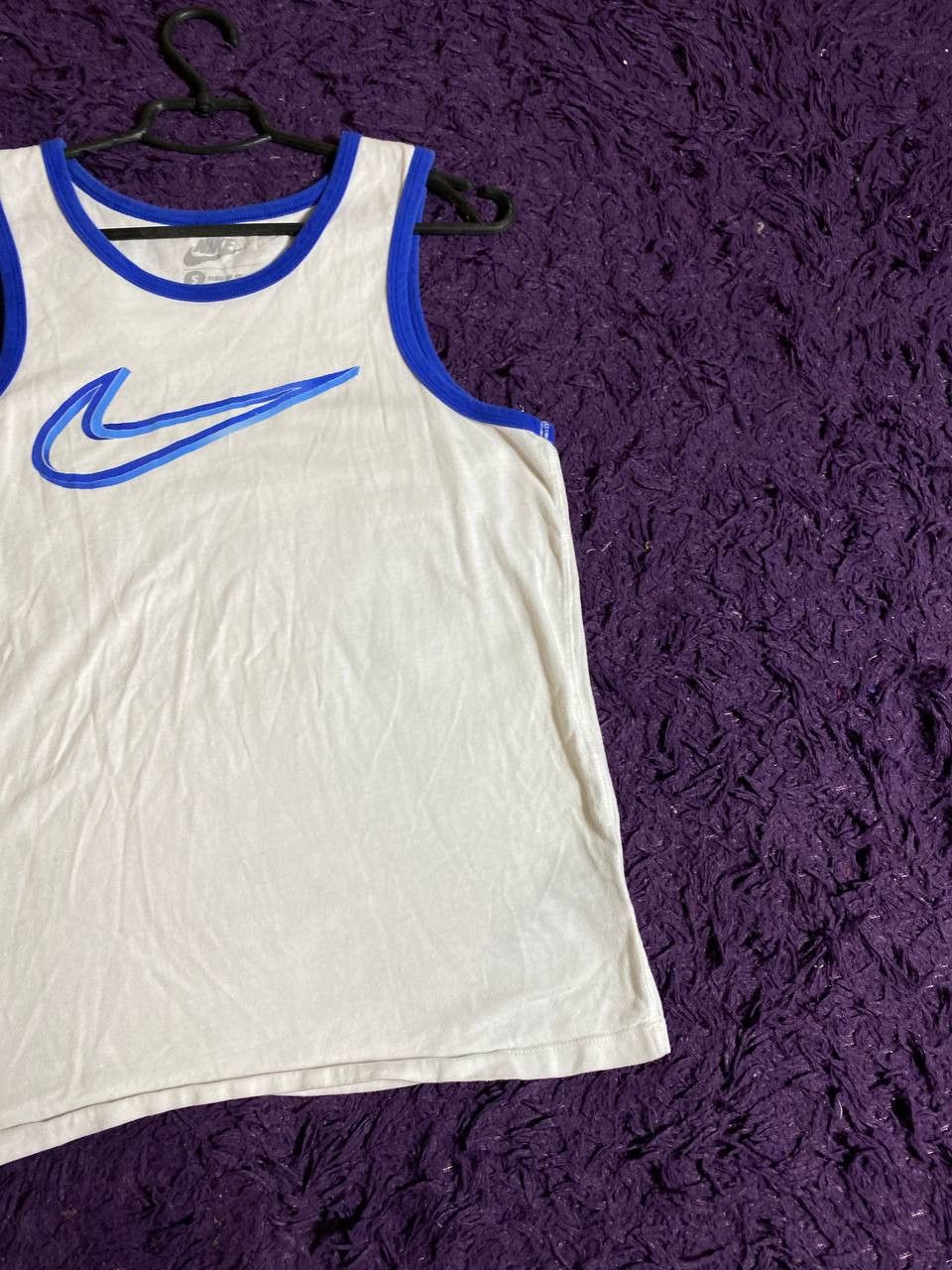 Nike × Vintage VTG Nike t shirt big swoosh check grapic logo faded size S Size US S / EU 44-46 / 1 - 5 Thumbnail