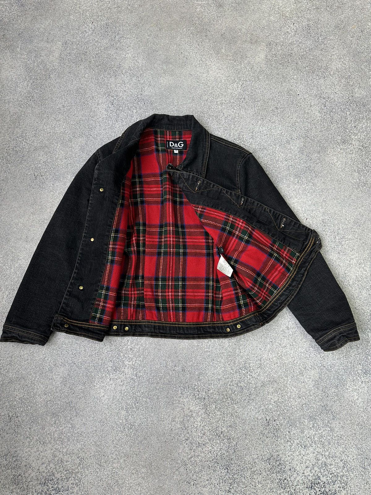 Dolce & Gabbana × Vintage Vintage Dolce&Gabbana HandPrinted Woman Denim Jacket Size S / US 4 / IT 40 - 13 Thumbnail