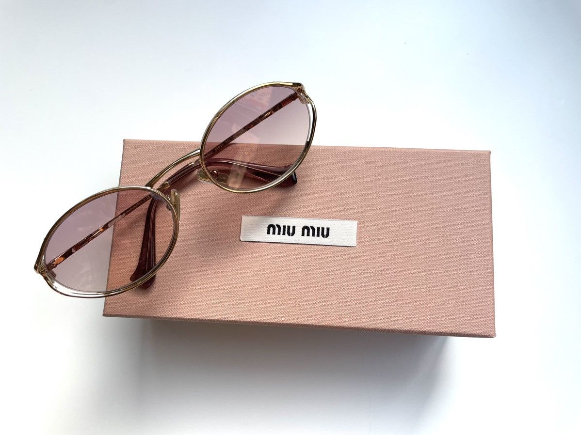 Miu Miu NEW Miu Miu sunglasses SMU 52YS 5AK-06S Size ONE SIZE - 11 Thumbnail