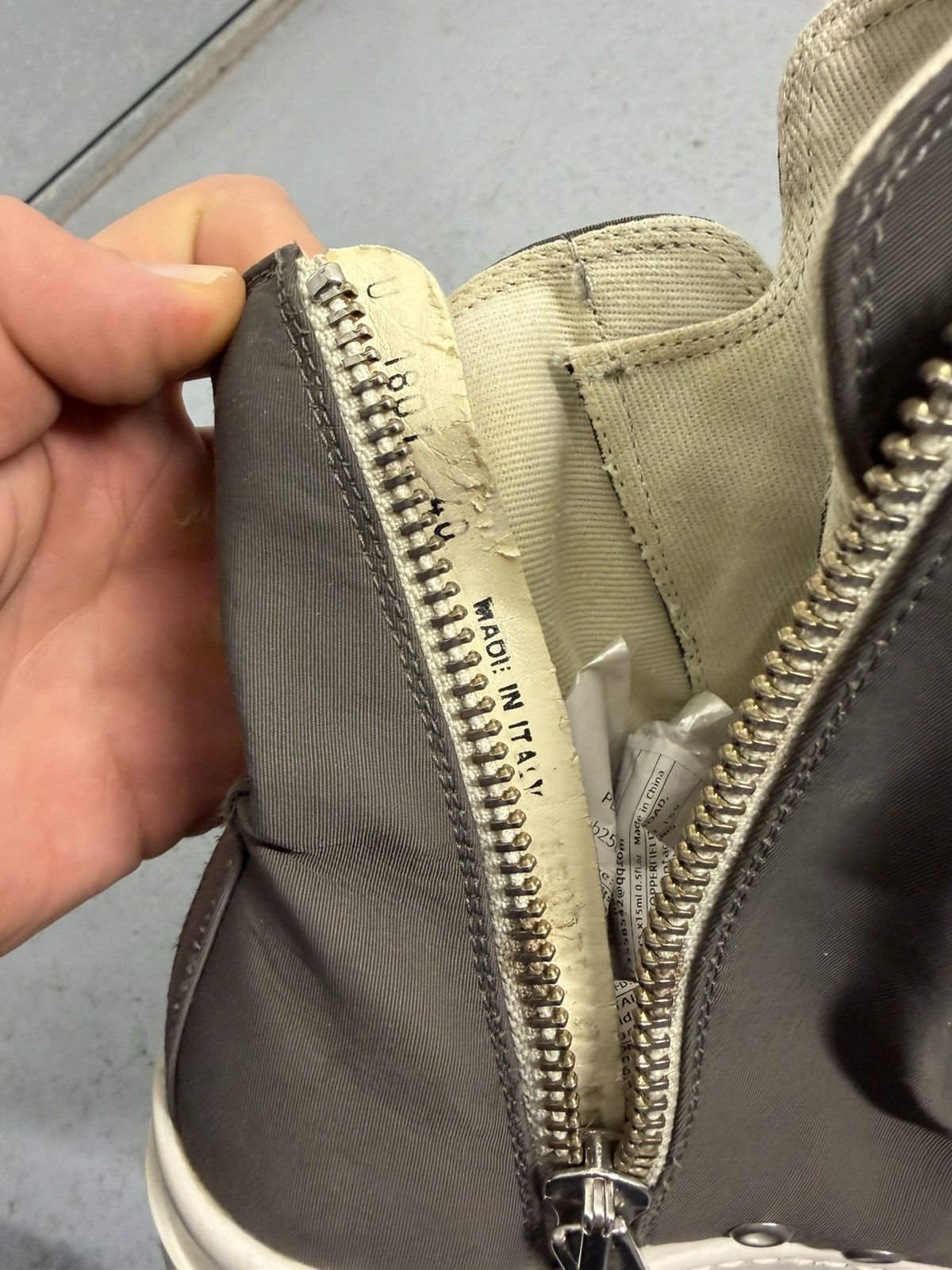 Rick Owens Drkshdw Rick Owens Drkshdw Vegan Ramones High Sneakers Size US 7 / EU 40 - 10 Thumbnail