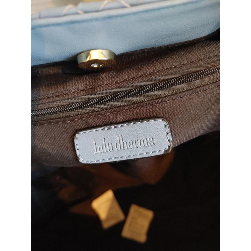 Designer LULU Dharma Basket Weave Tote NWOT Size ONE SIZE - 6 Thumbnail