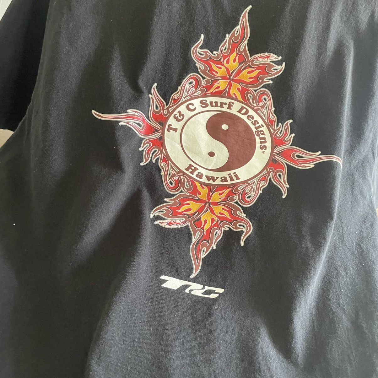 Vintage Vintage T&C Surf hawaiian performance surf wear tee 🍒 Size US L / EU 52-54 / 3 - 3 Thumbnail