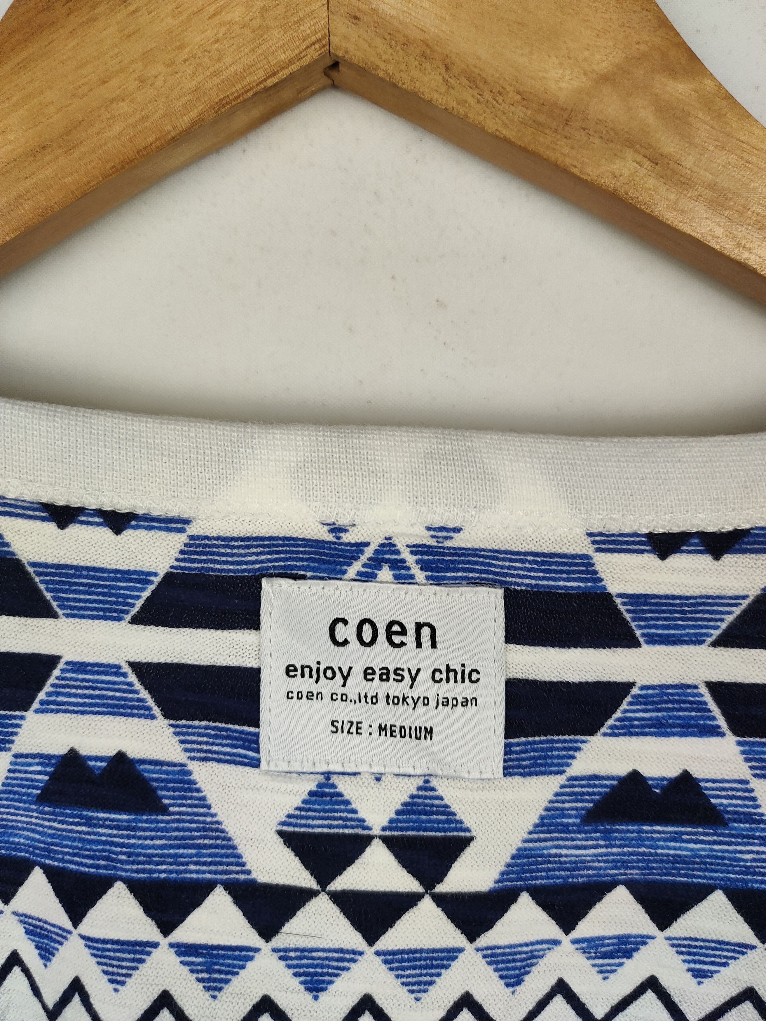 Japanese Brand Coen Beautiful Design Shirt Size US M / EU 48-50 / 2 - 5 Thumbnail