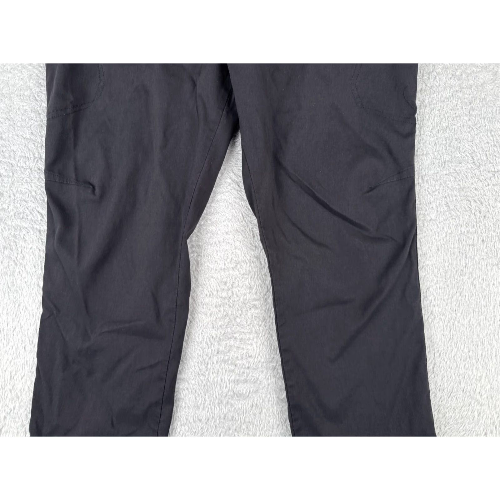 Wrangler Wrangler Pants Mens 40 Black Chino Gusseted Knees Cargo Nylon Hiking Camp 40x32 Size US 40 / EU 56 - 3 Thumbnail