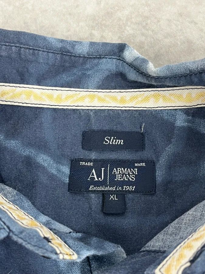Armani 2000s Armani Black Obscure Monster Asian Shirt Size US M / EU 48-50 / 2 - 10 Thumbnail