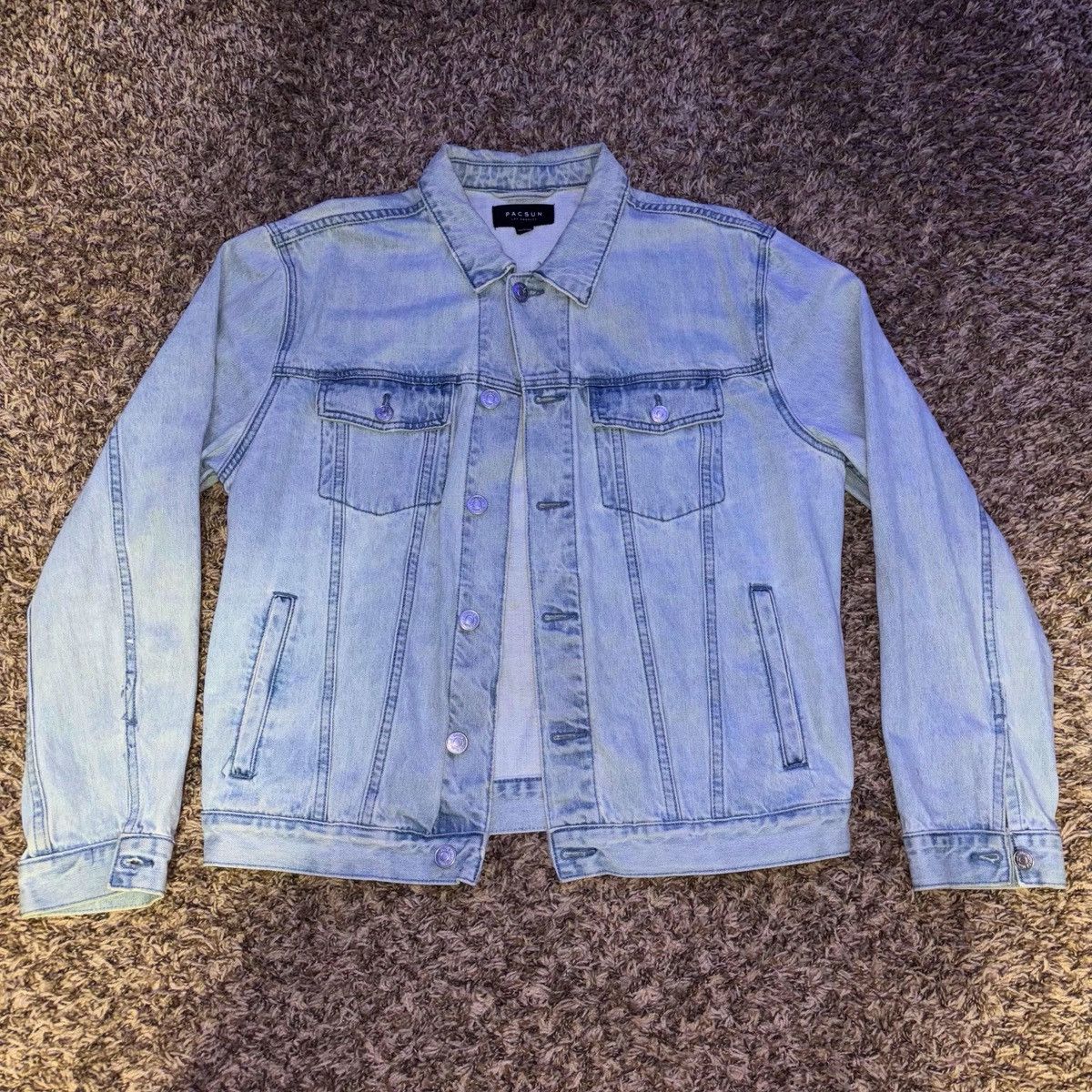 Pacsun PacSun Denim Jean Jacket Blue Size M Size US M / EU 48-50 / 2 - 1 Thumbnail