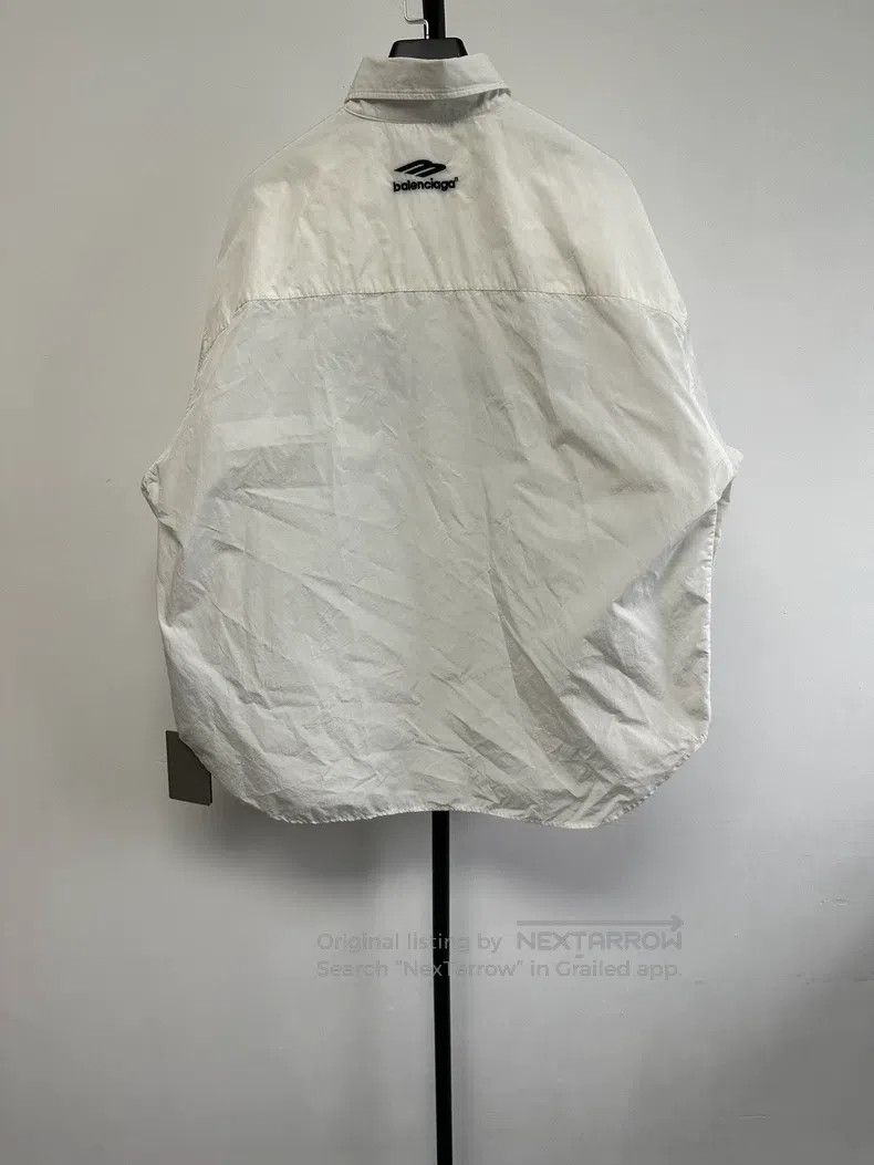 Balenciaga Balenciaga Letter Printed Lapel Single Breasted Long Sleev Size US S / EU 44-46 / 1 - 2 Thumbnail