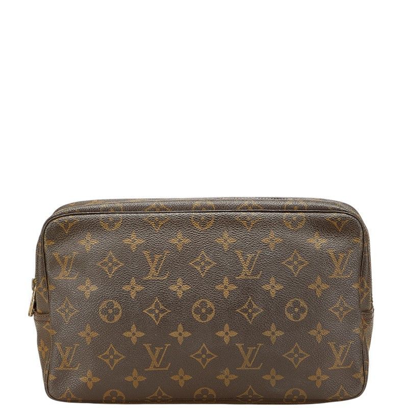 Louis Vuitton Louis Vuitton Louis Vuitton Monogram Toiletry Pouch Canvas Clutch Bag M47522 Size ONE SIZE - 1 Thumbnail