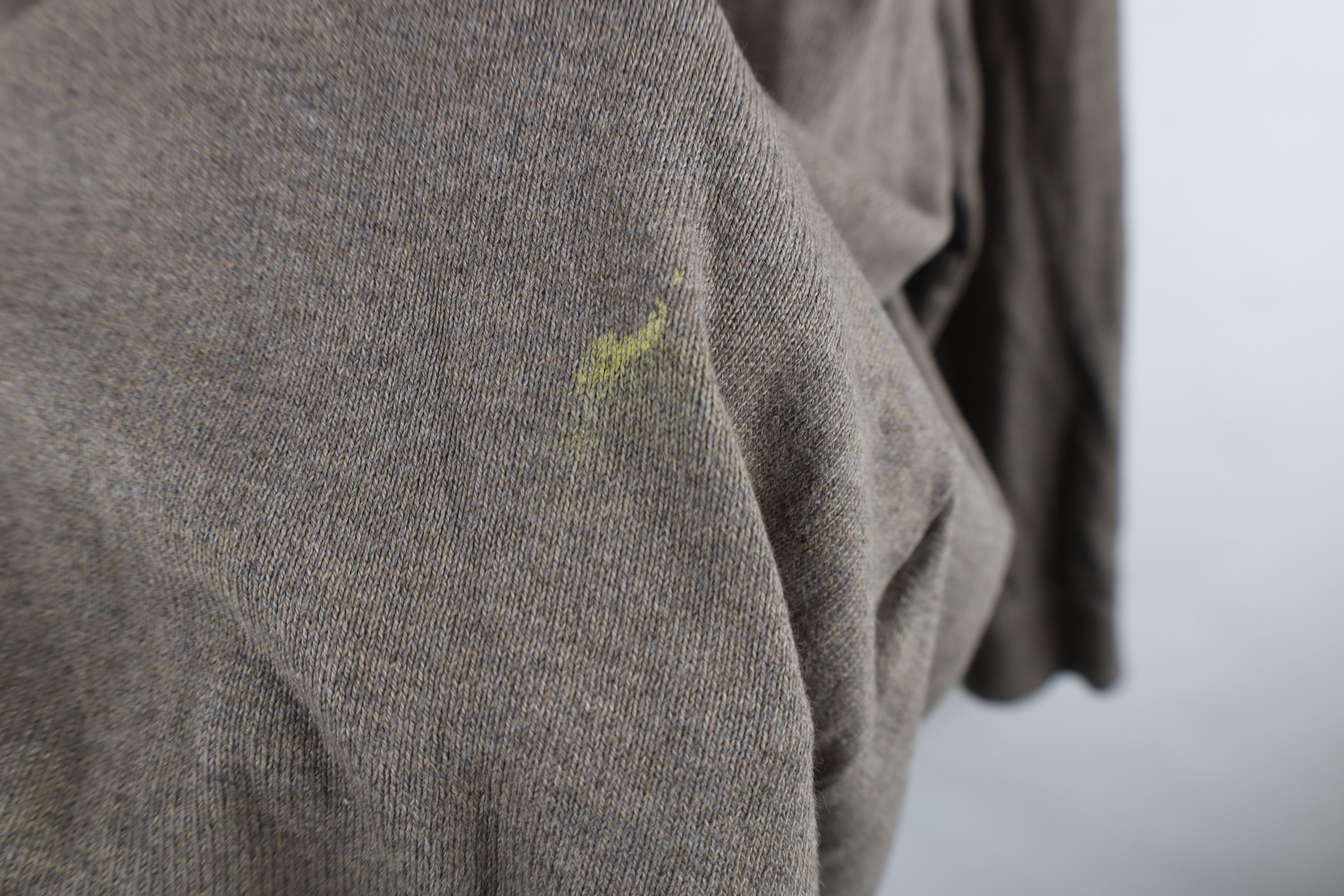 Eddie Bauer × Vintage Vintage Eddie Bauer Cotton Ribbed Knit Henley T-Shirt Beige Size US XL / EU 56 / 4 - 6 Thumbnail