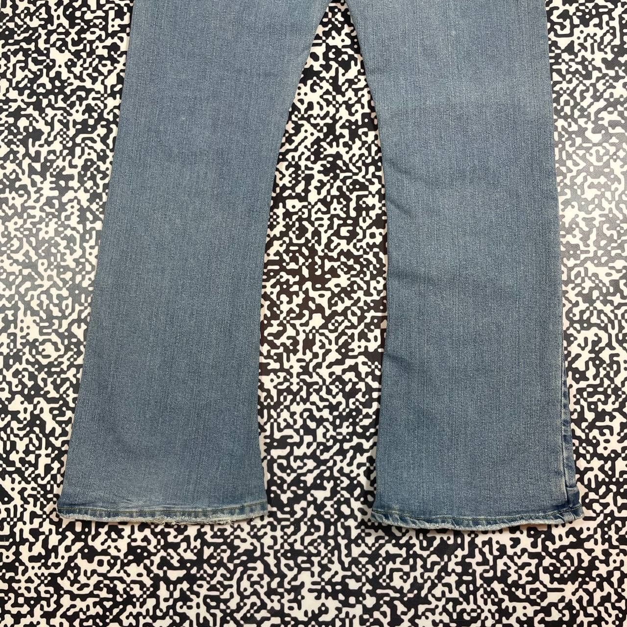 Levi's Vintage Clothing Vintage Y2K Levis 504 Flared Denim Jeans Retro 90s Style Size 30" / US 8 / IT 44 - 11 Thumbnail