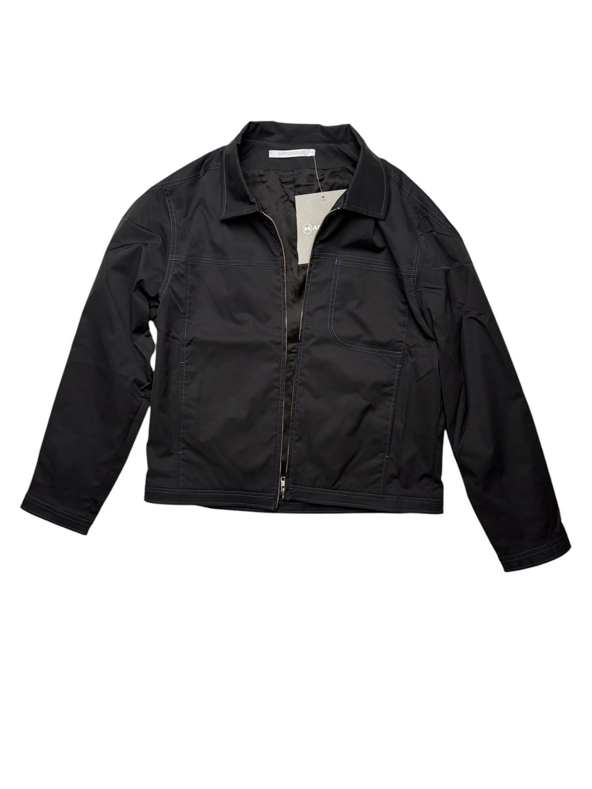 AFFXWRKS Boxed Blouson Nylon Twill Zipped Jacket