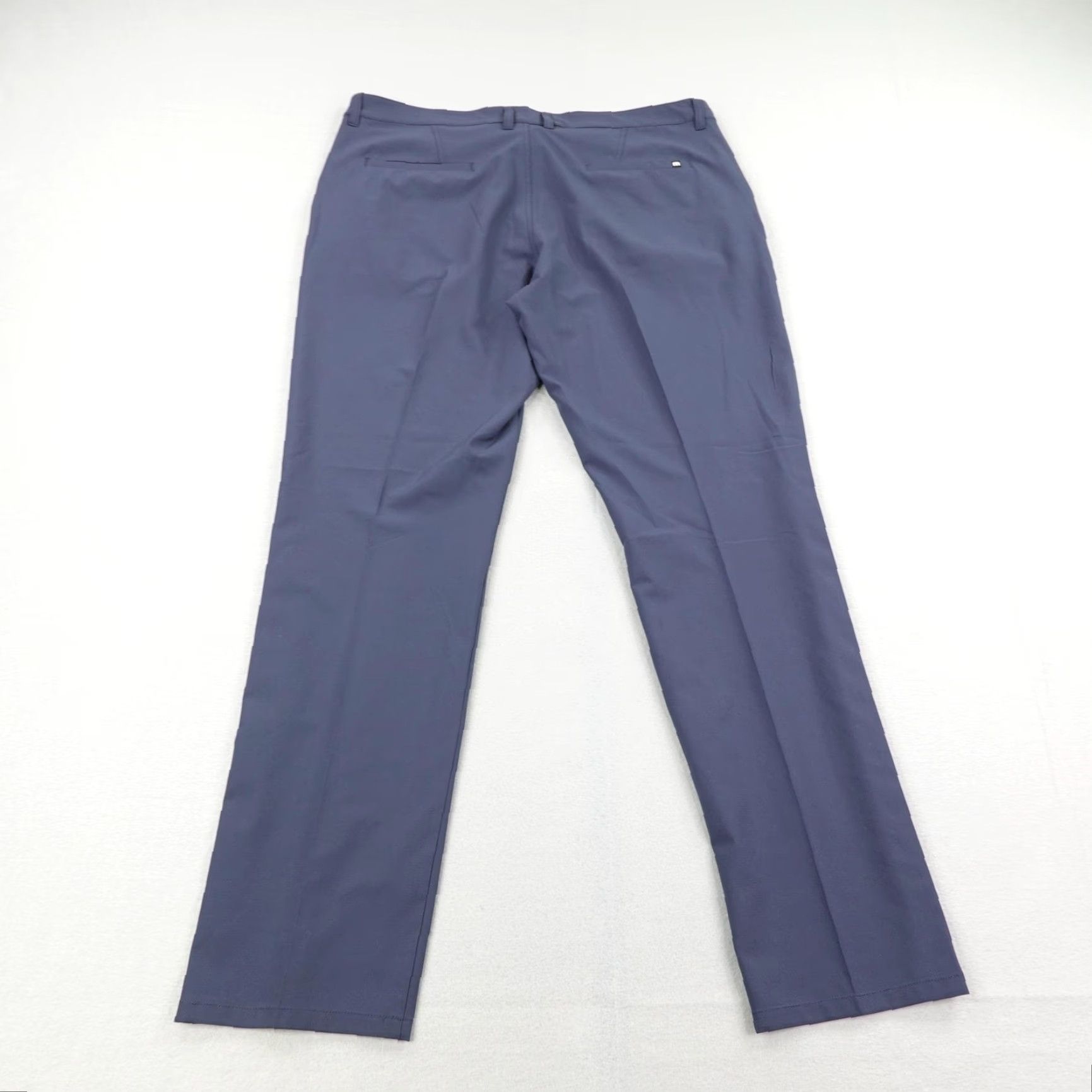 TravisMathew Travis Mathew Pants Mens 38 Blue Performance Chino Slacks Straight Leg Flex Golf Size US 38 / EU 54 - 4 Thumbnail