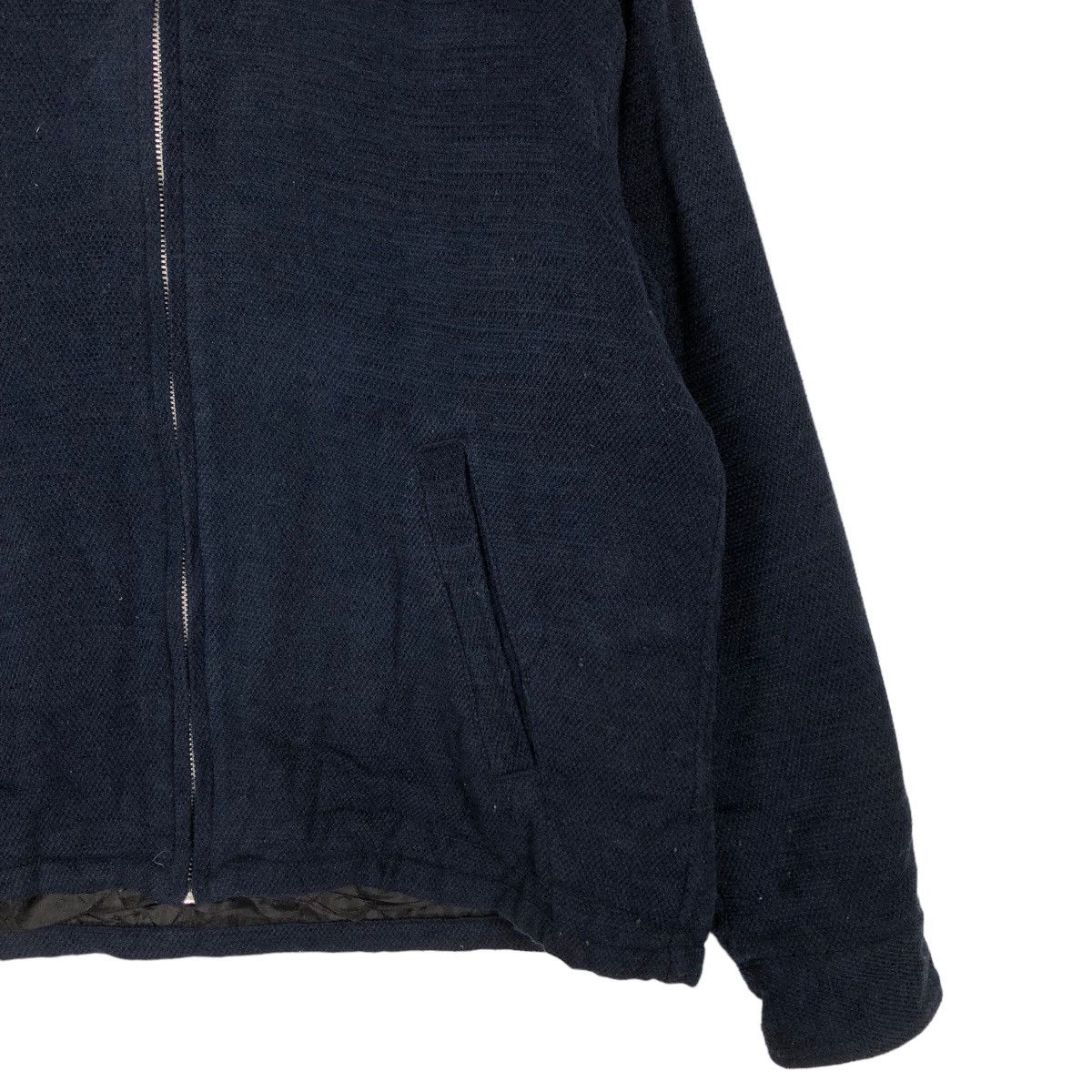 Hysteric Glamour 🔥Vintage Wool Biker Bomber Jacket Break Off Japan Size US L / EU 52-54 / 3 - 5 Thumbnail