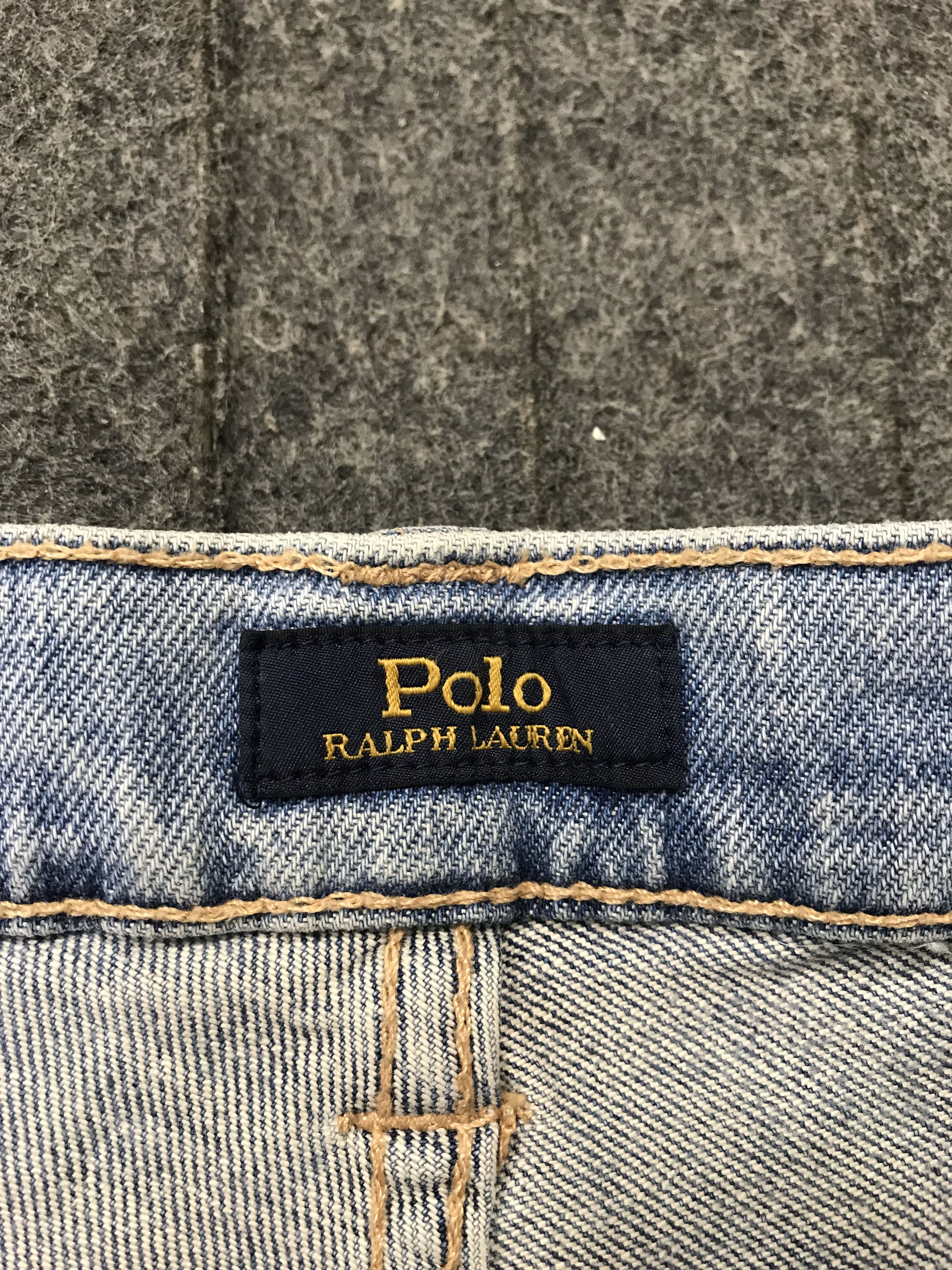 Polo Ralph Lauren Polo Ralph Lauren Chryste Kick Flare Crop Denim Jeans Pant Size 26" / US 2 / IT 38 - 8 Thumbnail