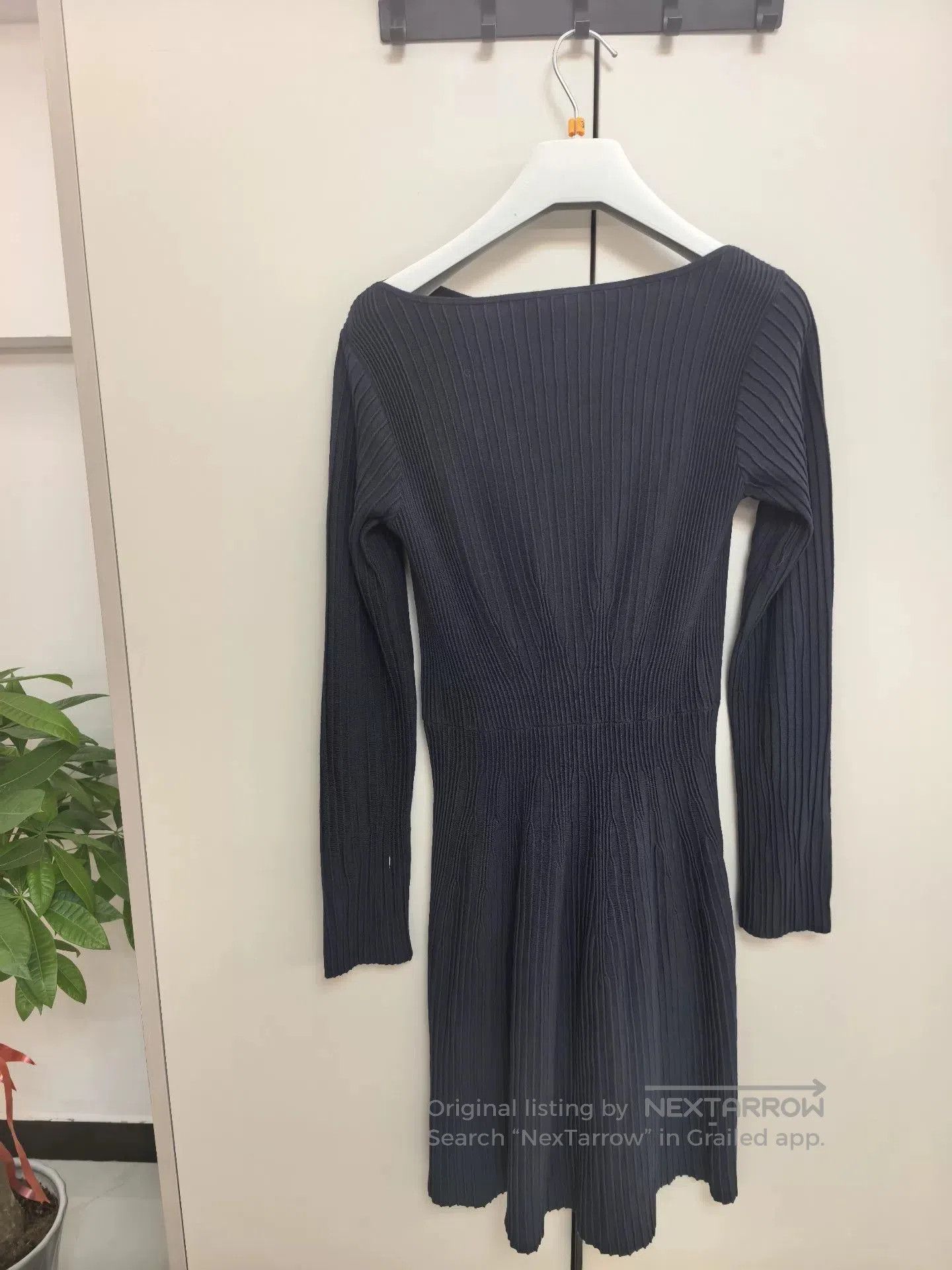 Emporio Armani Emporio Armani Blue Knit Dress. Size M / US 6-8 / IT 42-44 - 2 Thumbnail