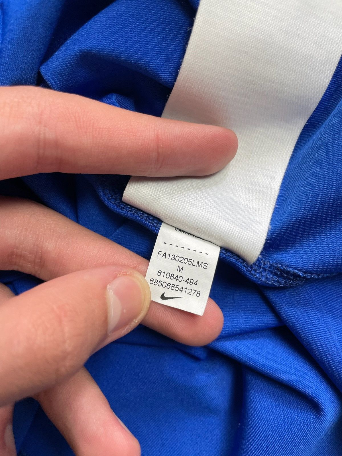 Vintage Vintage Nike Inter Milan soccer jersey Nike pro combat M Size US M / EU 48-50 / 2 - 5 Thumbnail