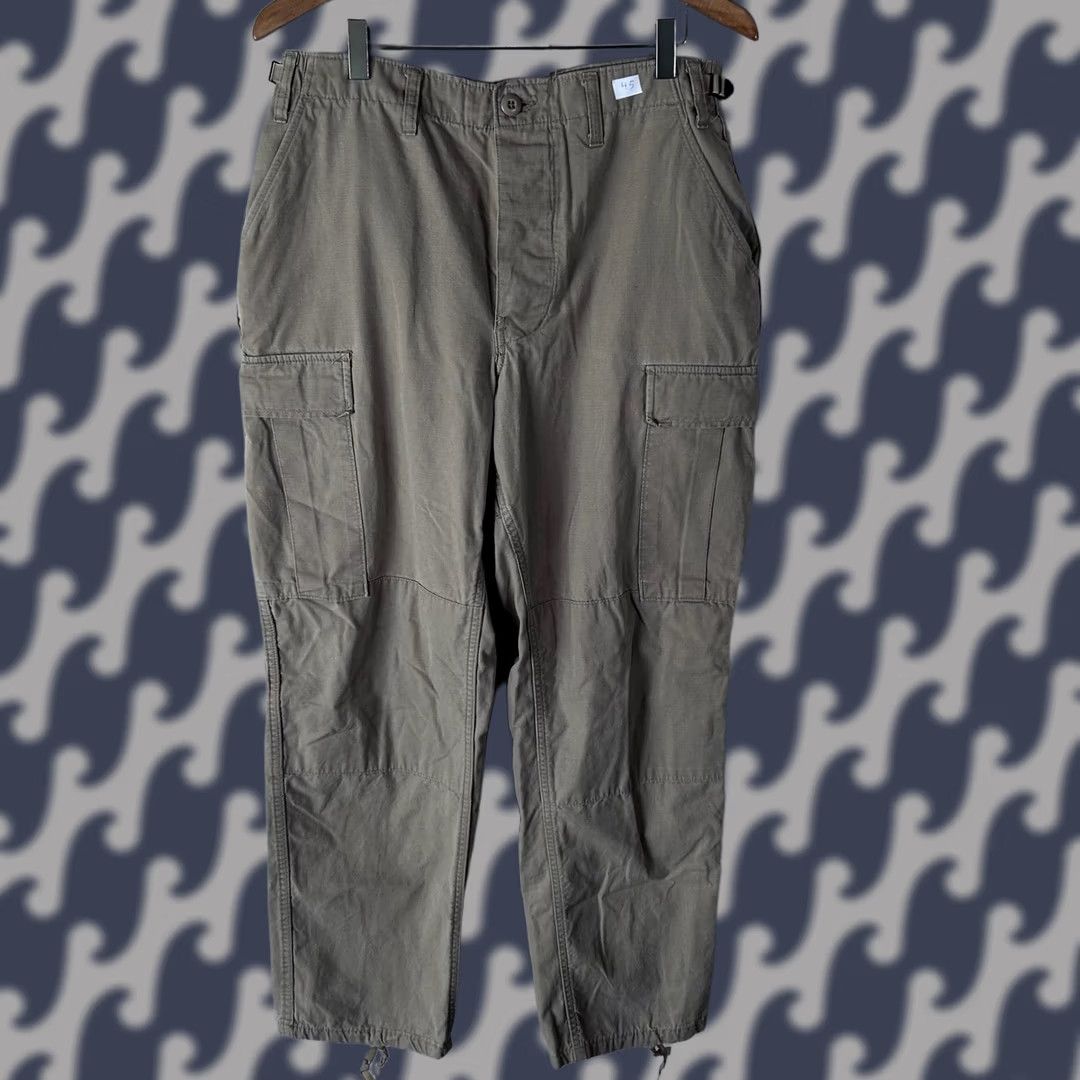 Vintage TRU-SPEC Khaki Ripstop Cargo Pants Tactical Military Utility Size Medium R Size US 32 / EU 48 - 1 Thumbnail