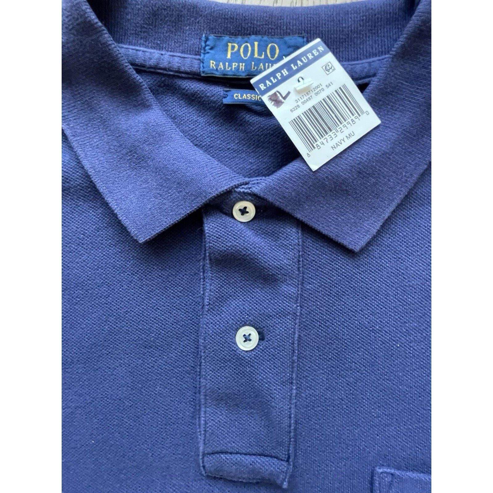 Ralph Lauren POLO RALPH LAUREN POLO SHIRT Men's CP-93 NAVY Classic Fit L Size US L / EU 52-54 / 3 - 4 Thumbnail