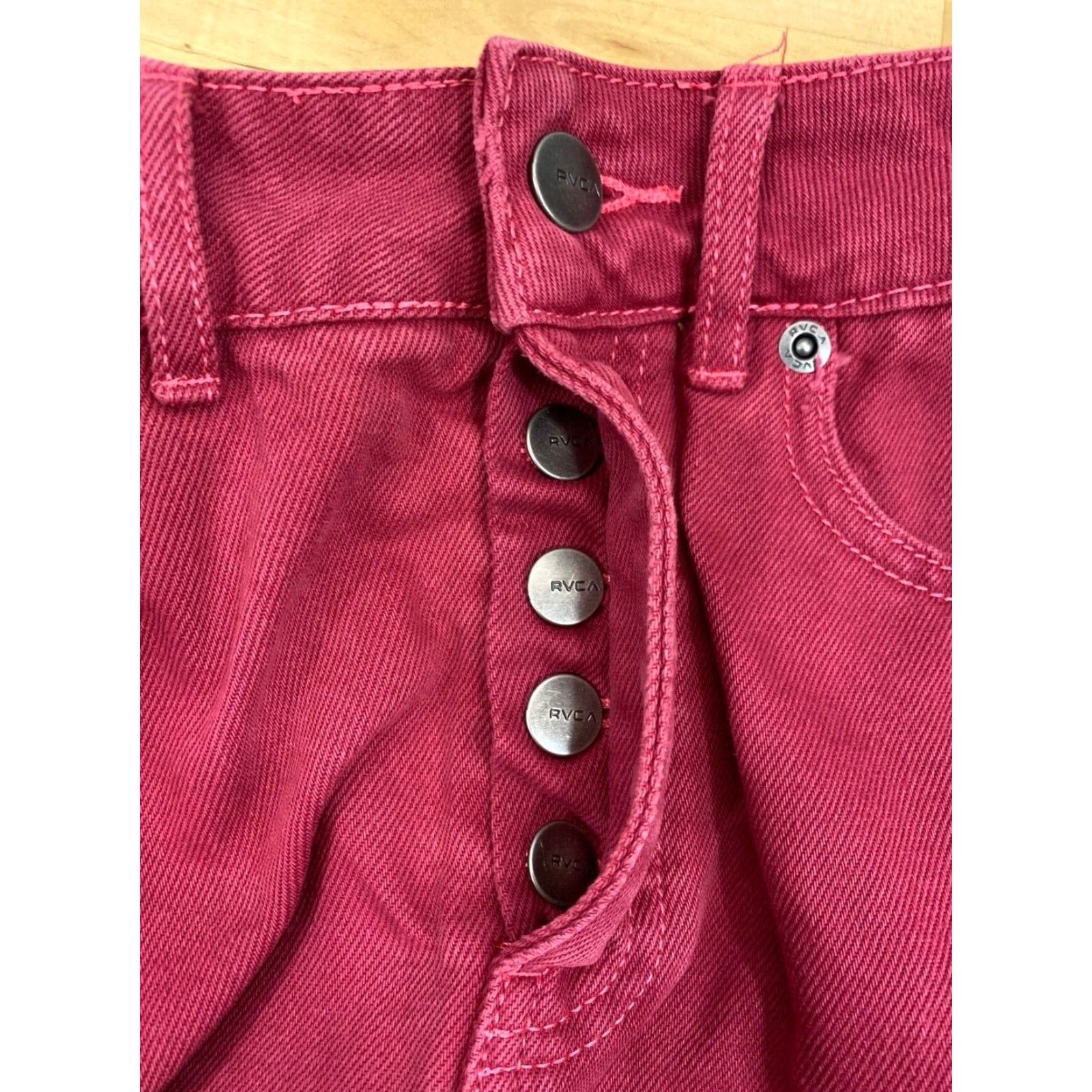 RVCA RVCA Womens Red Skirt Size 42" / US 20 - 5 Thumbnail