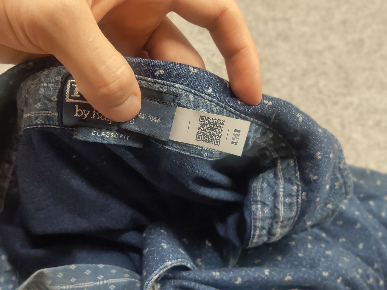 Polo Ralph Lauren Vintage RRL Polo Ralph Lauren Indigo Pocket Jersey Shirt Size US XL / EU 56 / 4 - 19 Thumbnail