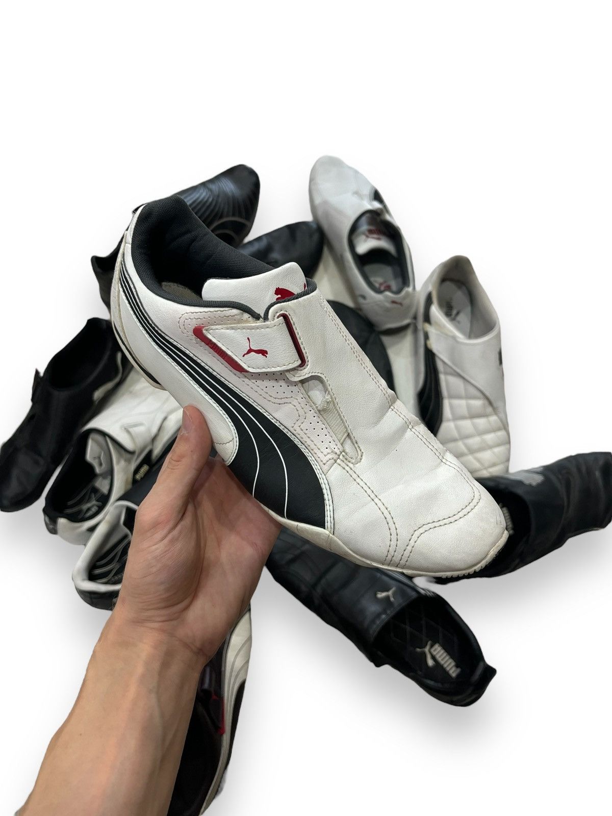 Puma × Vintage Vintage Puma SLip On Sneakers Velcro speedcat skepta Size US 9 / EU 42 - 1 Thumbnail