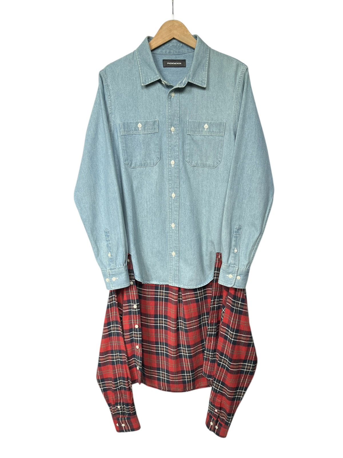 PHENOMENON Phenomenon AW2014 Reconstruct Button Up Shirt Size US M / EU 48-50 / 2 - 6 Thumbnail