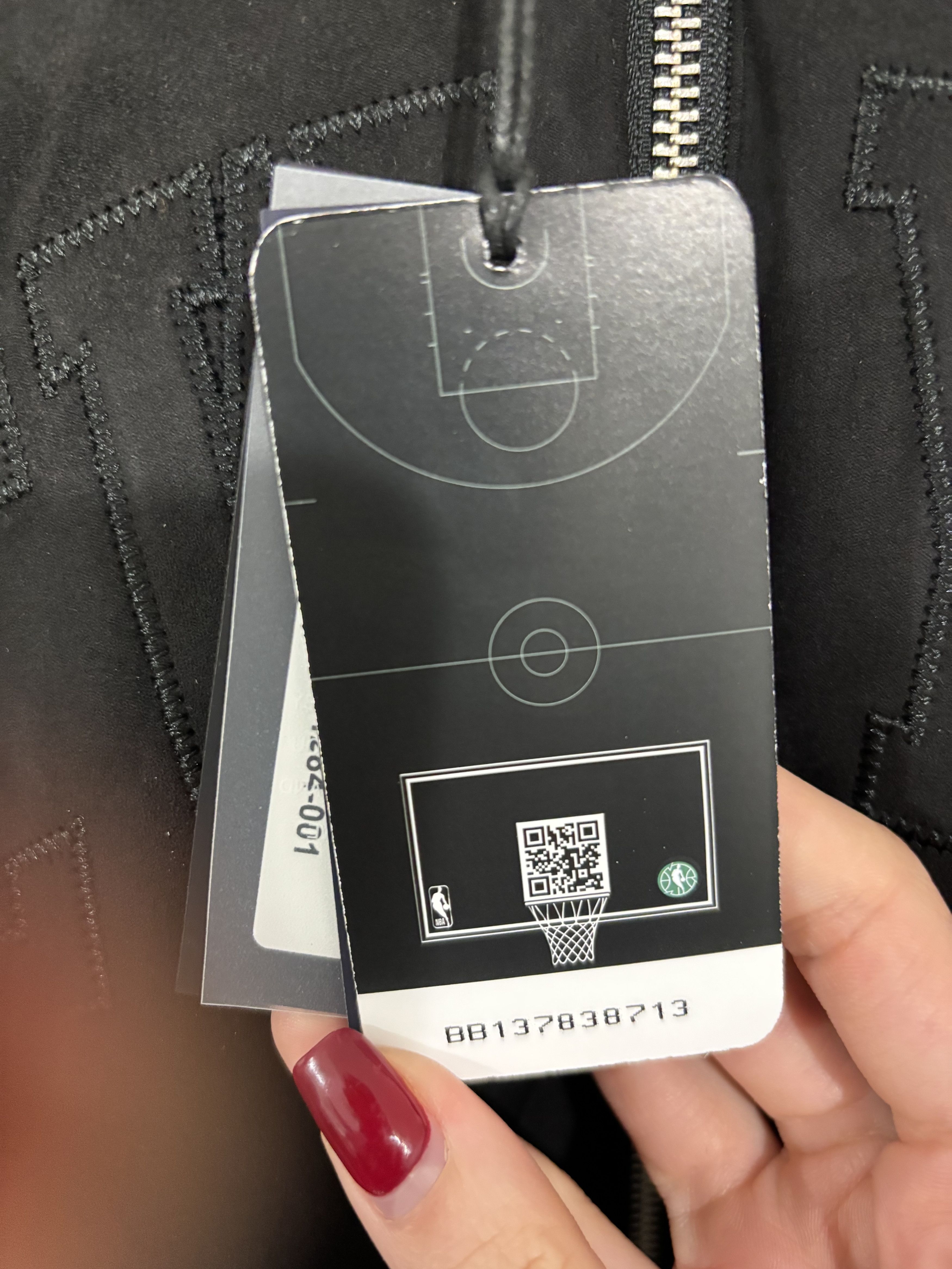 Kith × NBA Kith x Knicks Tonal Microsuede Jacket – Black – New w/ Tags Size US L / EU 52-54 / 3 - 6 Thumbnail
