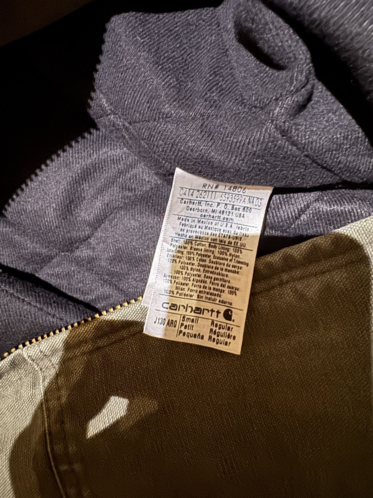 Carhartt Carhartt Active Jacket J130 ARG Size US S / EU 44-46 / 1 - 5 Thumbnail