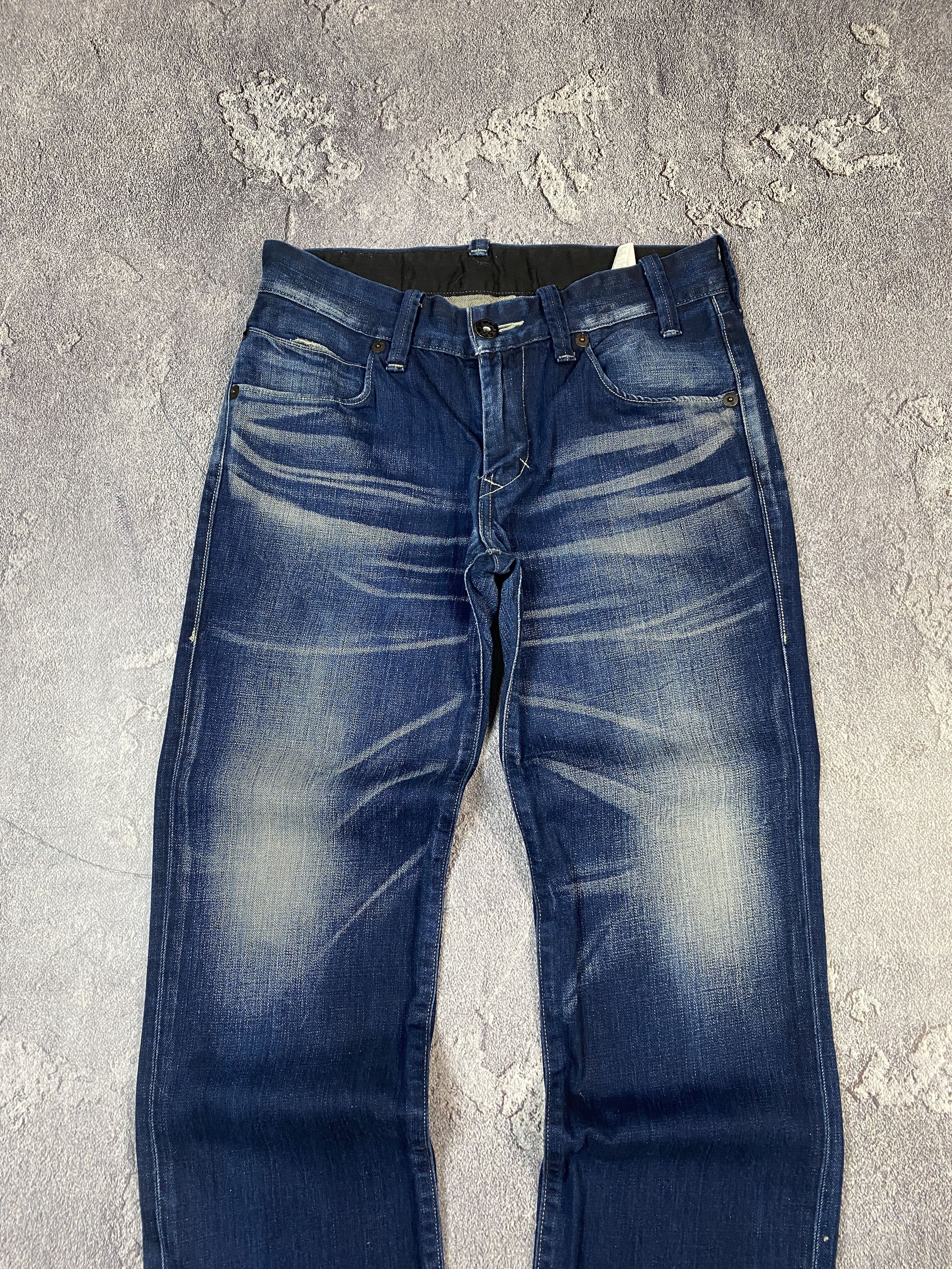 Levi's VTG Levi's 504 Crazy Faded Blue Straight Fit Jeans Size US 32 / EU 48 - 7 Thumbnail
