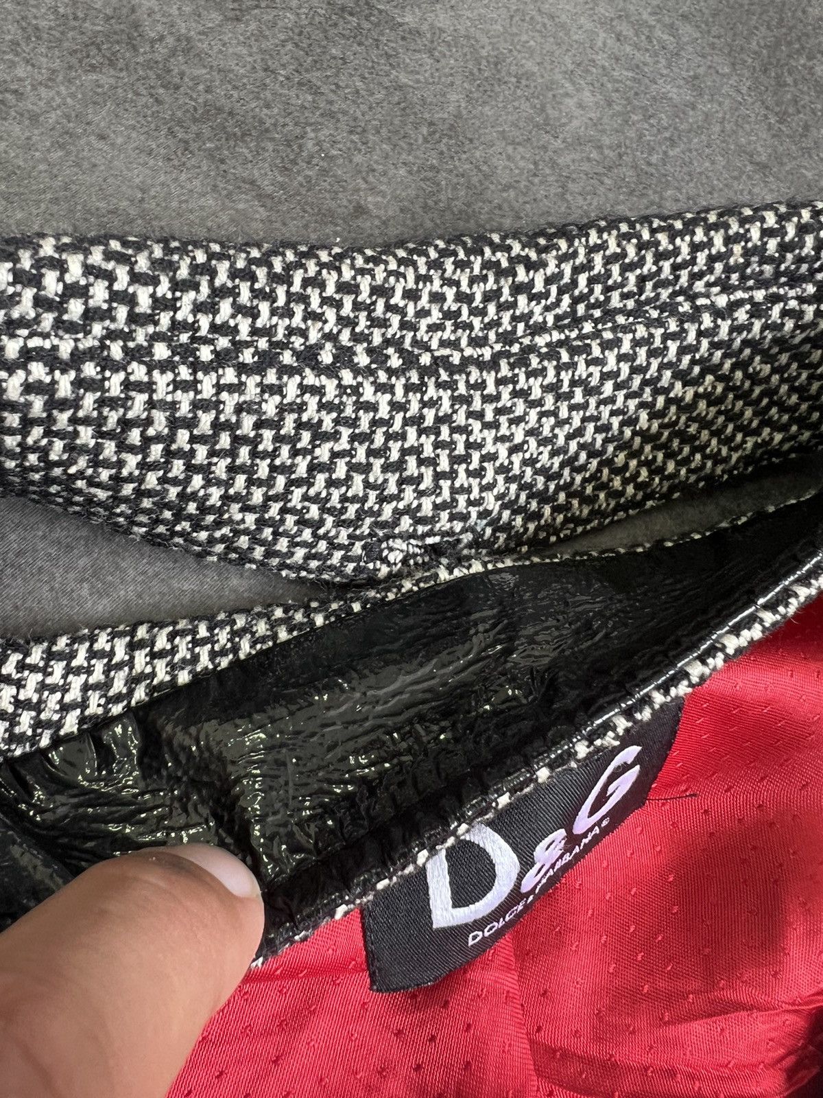 Dolce & Gabbana Dolce&Gabbana D&G tweed style Vintage Blazer Jacket Italy Size L / US 10 / IT 46 - 4 Thumbnail