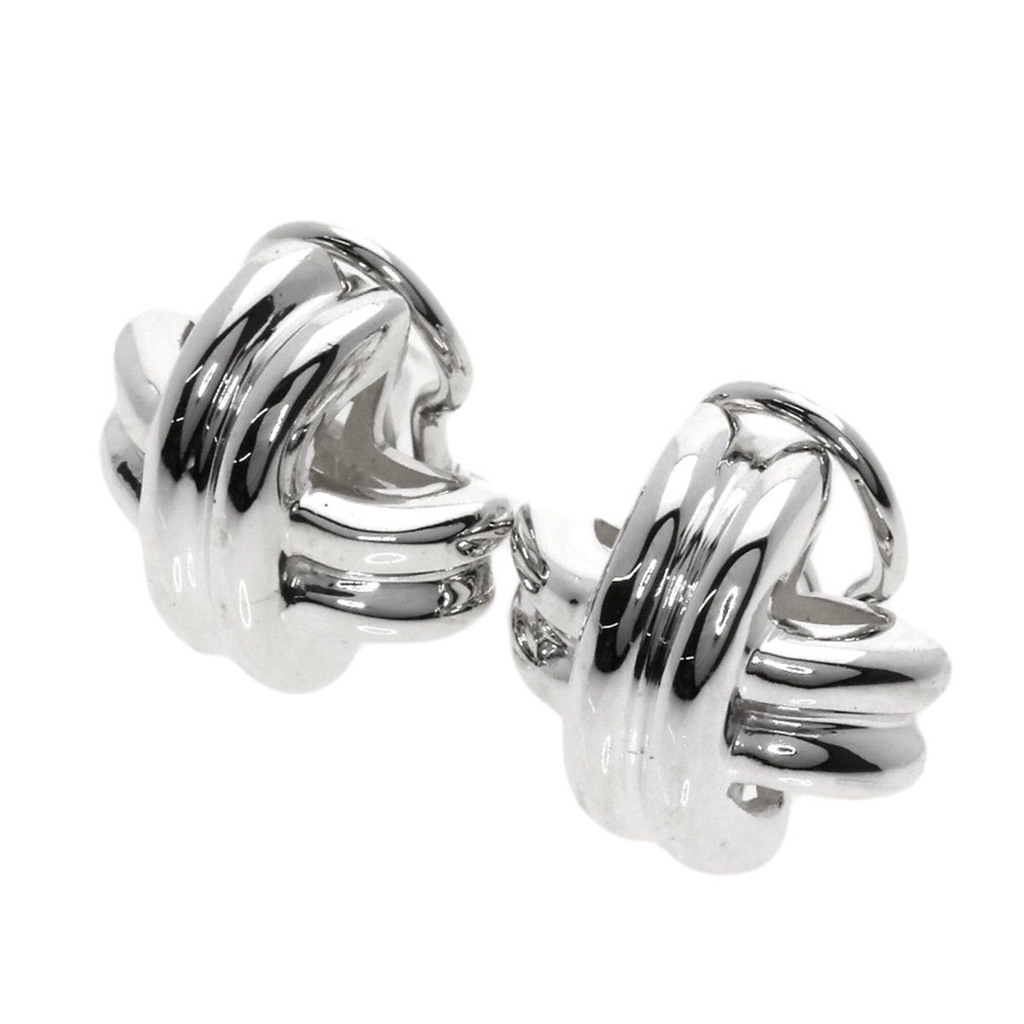 Tiffany & Co. Tiffany Signature Earrings Silver for Women TIFFANY&Co. Size ONE SIZE - 1 Thumbnail