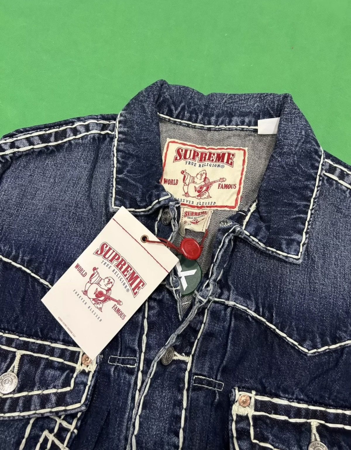 Supreme × True Religion Supreme true religion denim trucker Jacket Size US M / EU 48-50 / 2 - 4 Thumbnail