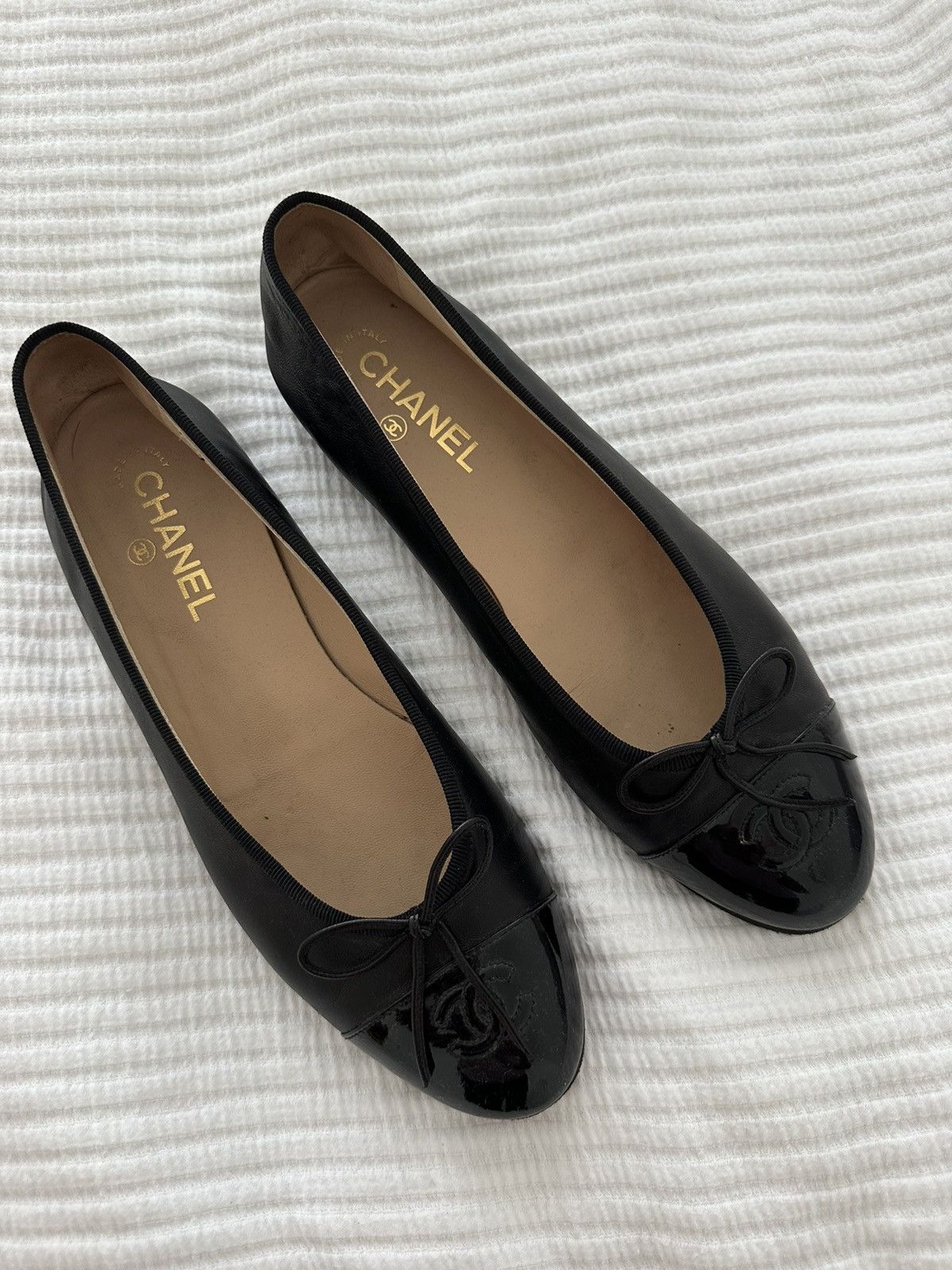 Chanel Chanel Ballet Flats Size US 10 / IT 40 - 2 Thumbnail