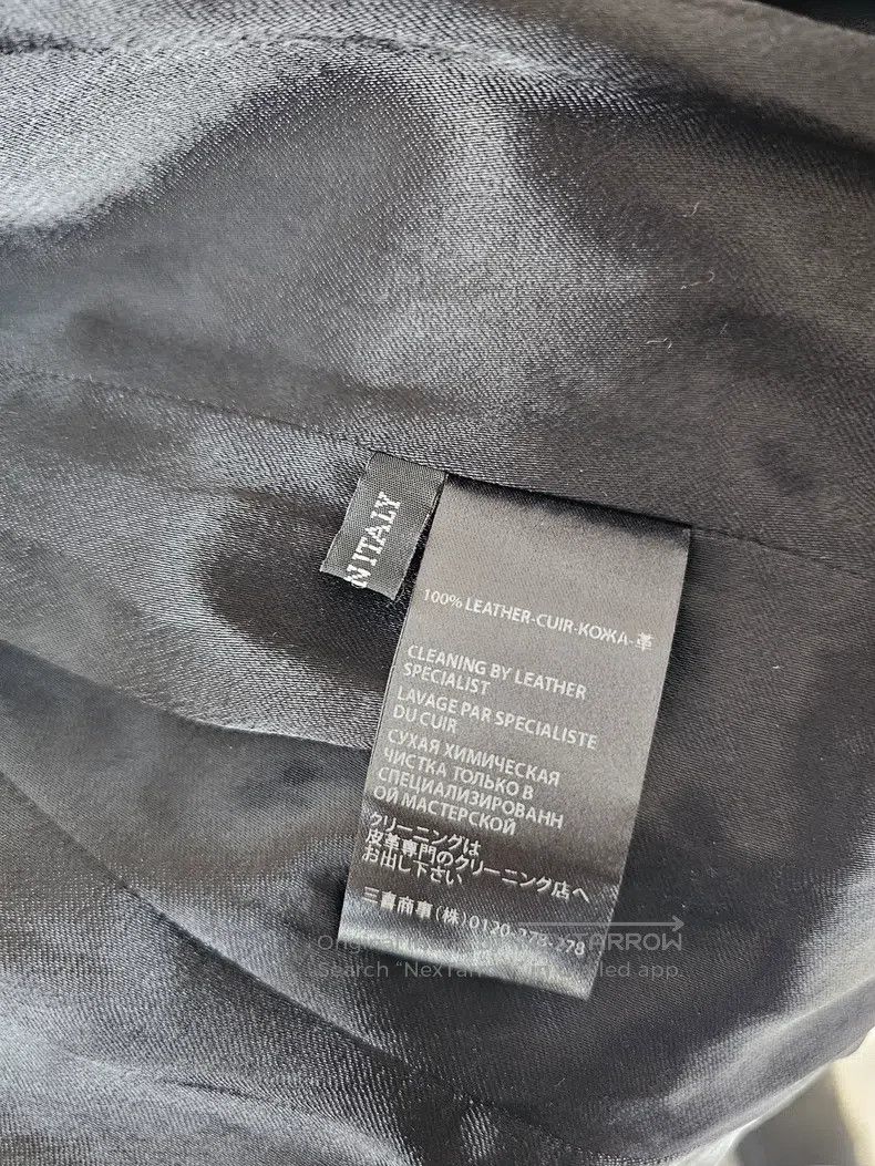 Other Haider Ackermann Leather Jacket Size XS / US 0-2 / IT 36-38 - 9 Thumbnail