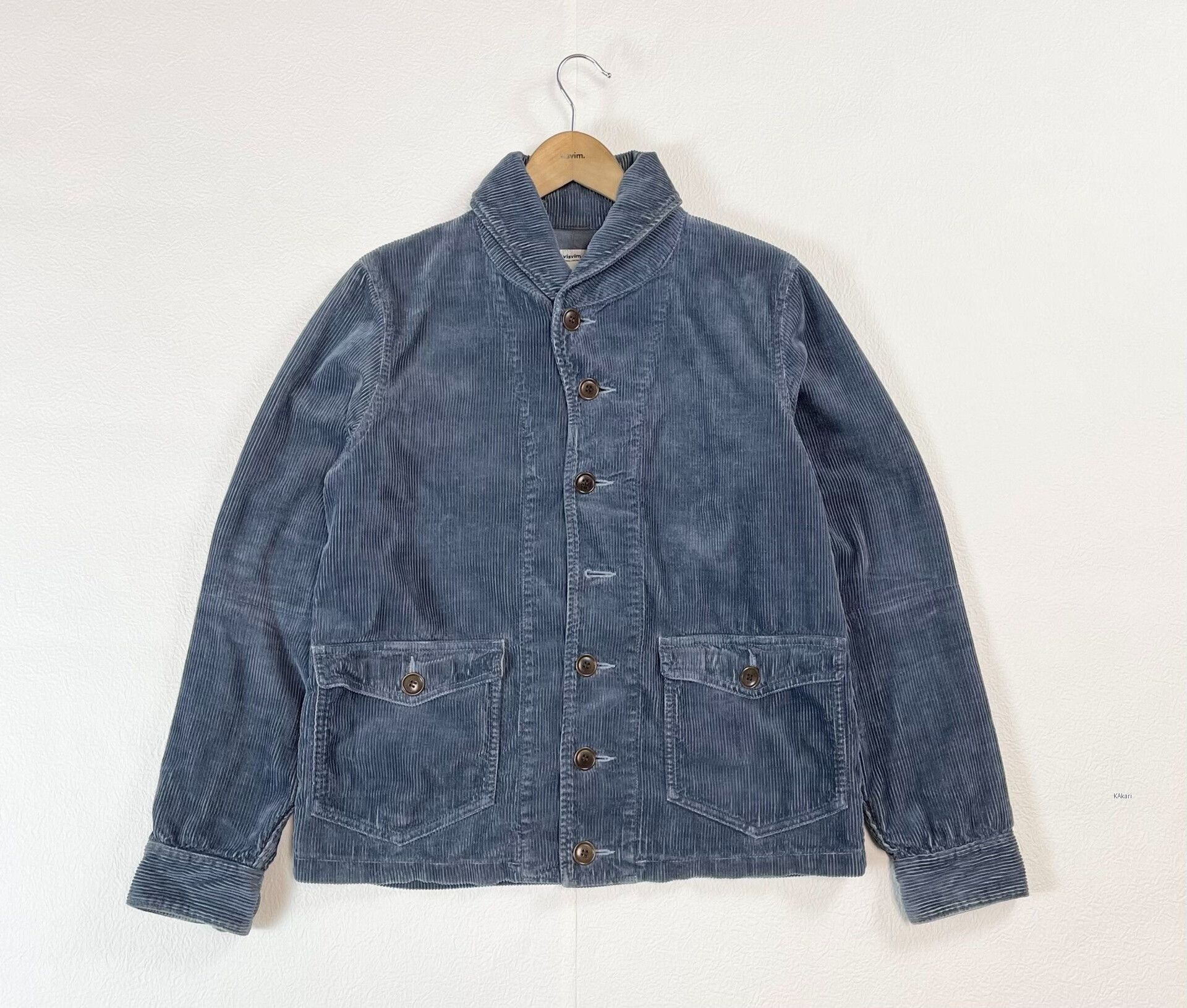 Visvim VISVIM KOBUK SHAWL Corduroy Jacket Size US S / EU 44-46 / 1 - 1 Thumbnail