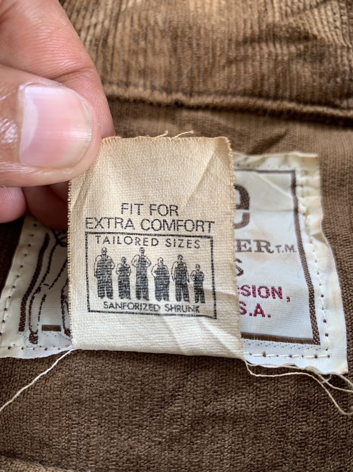 Lee Vtg Lee Westerner Jacket Trucker Corduroi Size US M / EU 48-50 / 2 - 16 Thumbnail