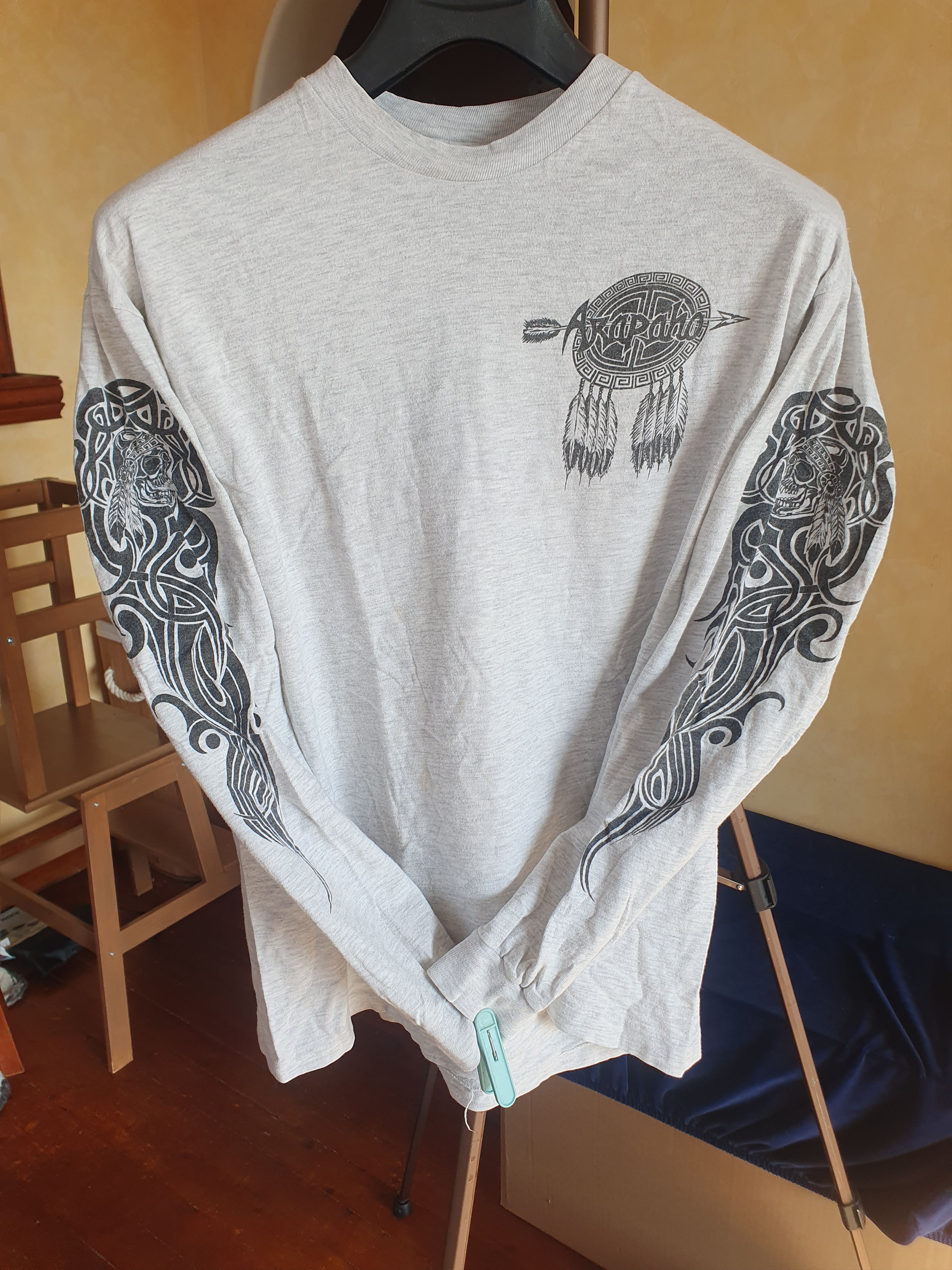 Hanes × Vintage Arapaho Tribe Native American Graphic Vtg T-shirt sz L Size US L / EU 52-54 / 3 - 7 Thumbnail